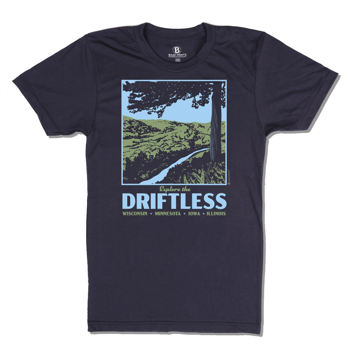 Explore the Driftless T-Shirt
