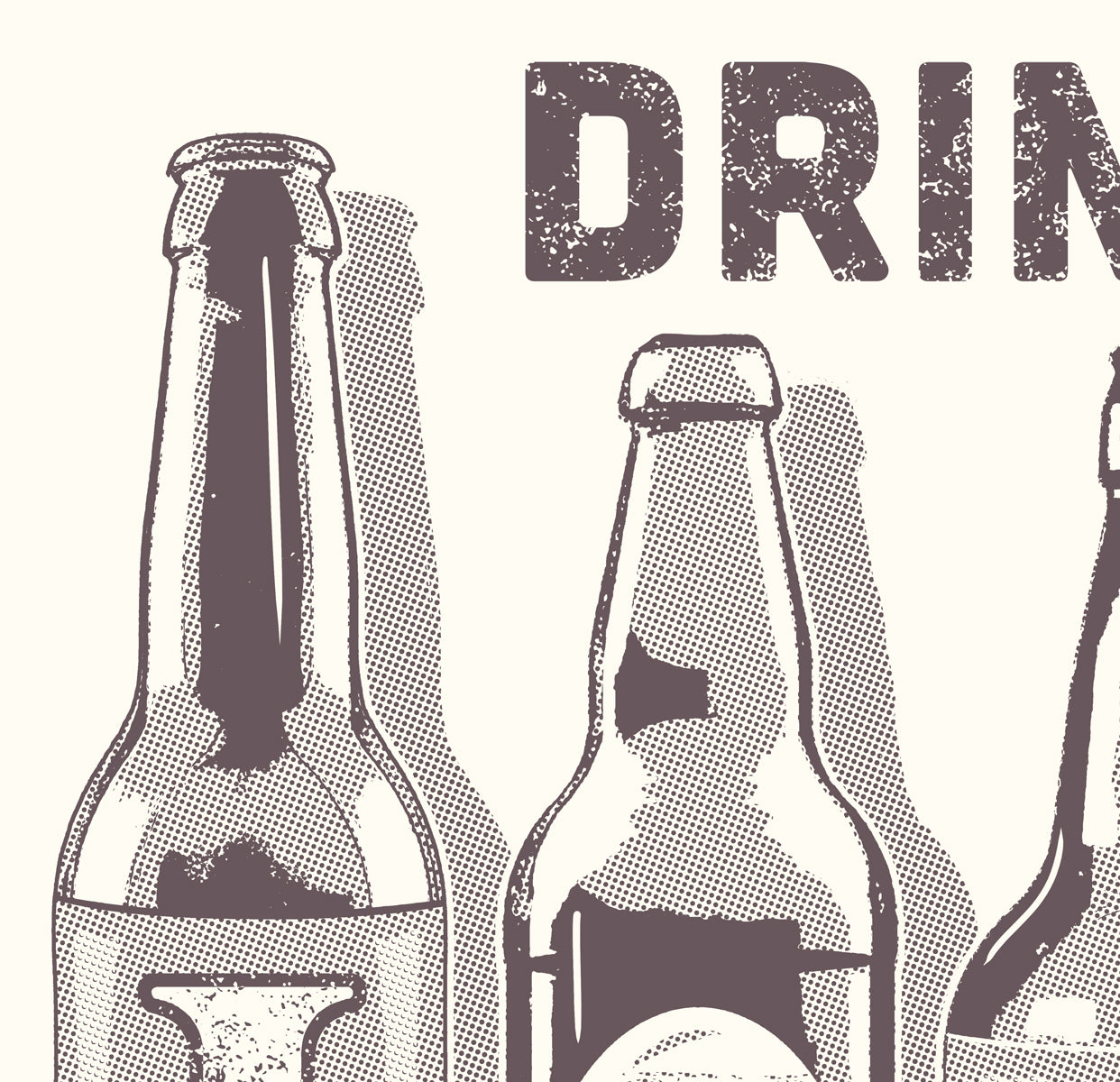 Drink Iowa Beer Print