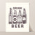 Drink Iowa Beer Print