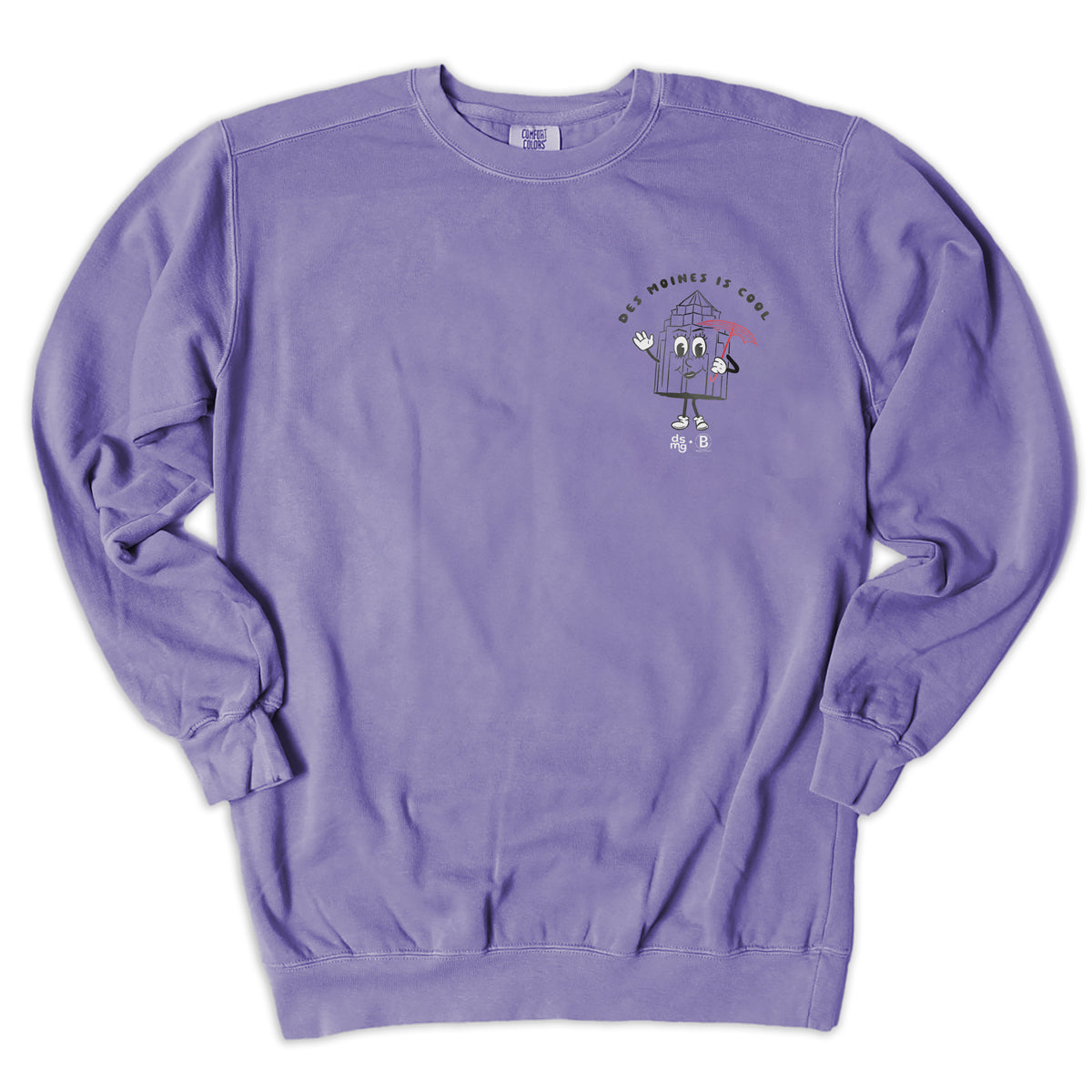Des Moines is Cool Crewneck Sweatshirt