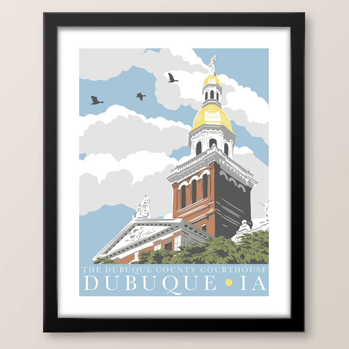 Dubuque Courthouse Print