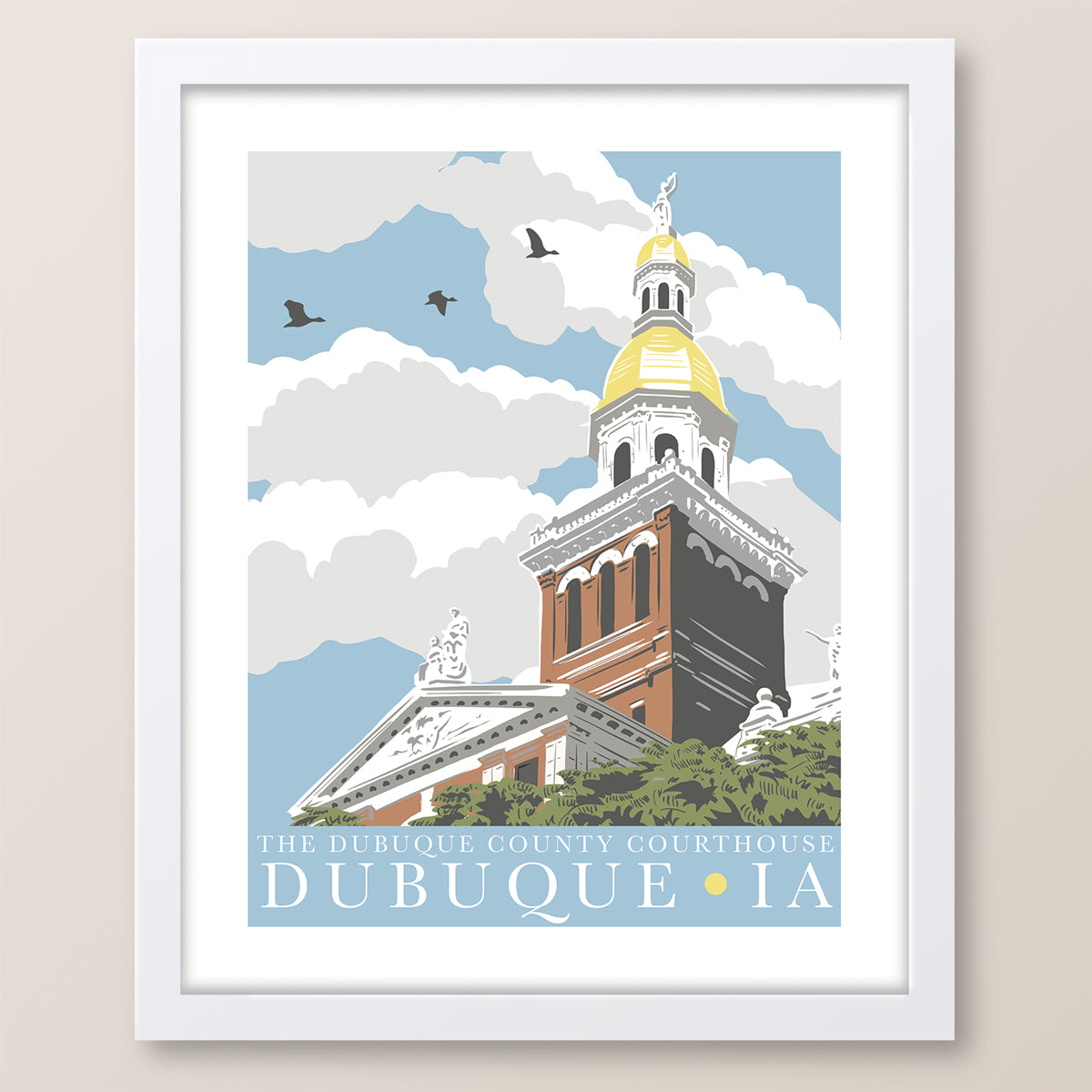 Dubuque Courthouse Print