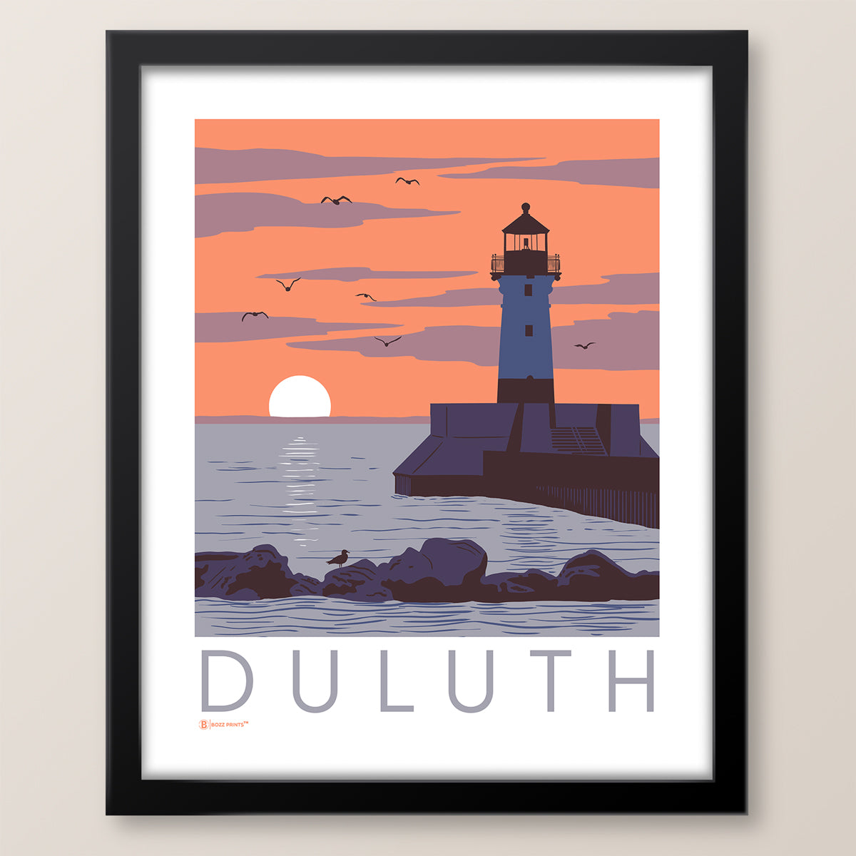 Duluth Harbor Print
