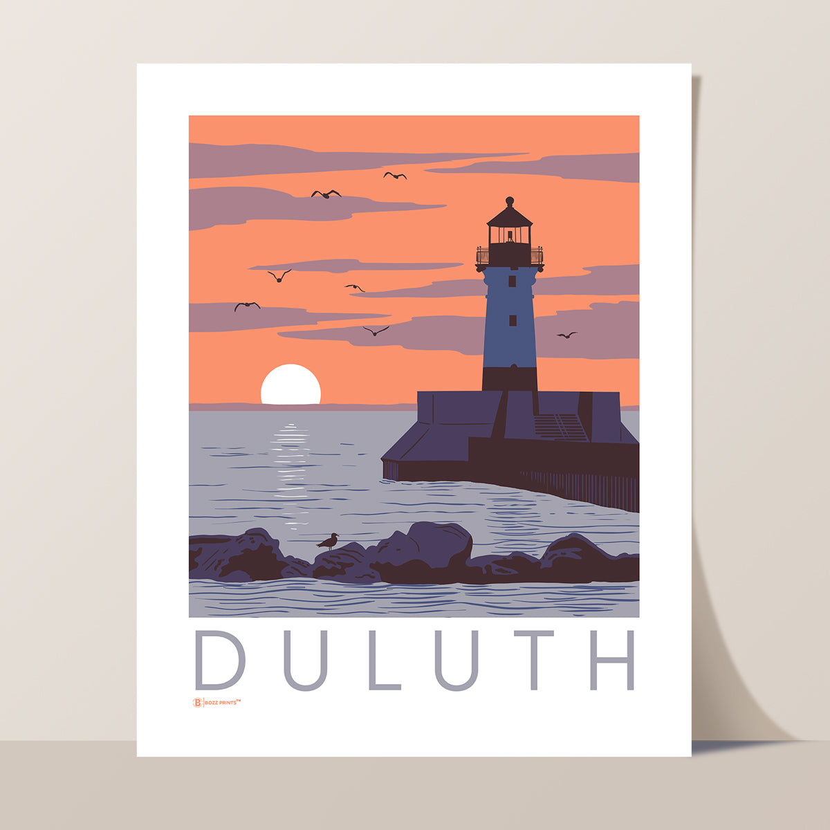 Duluth Harbor Print