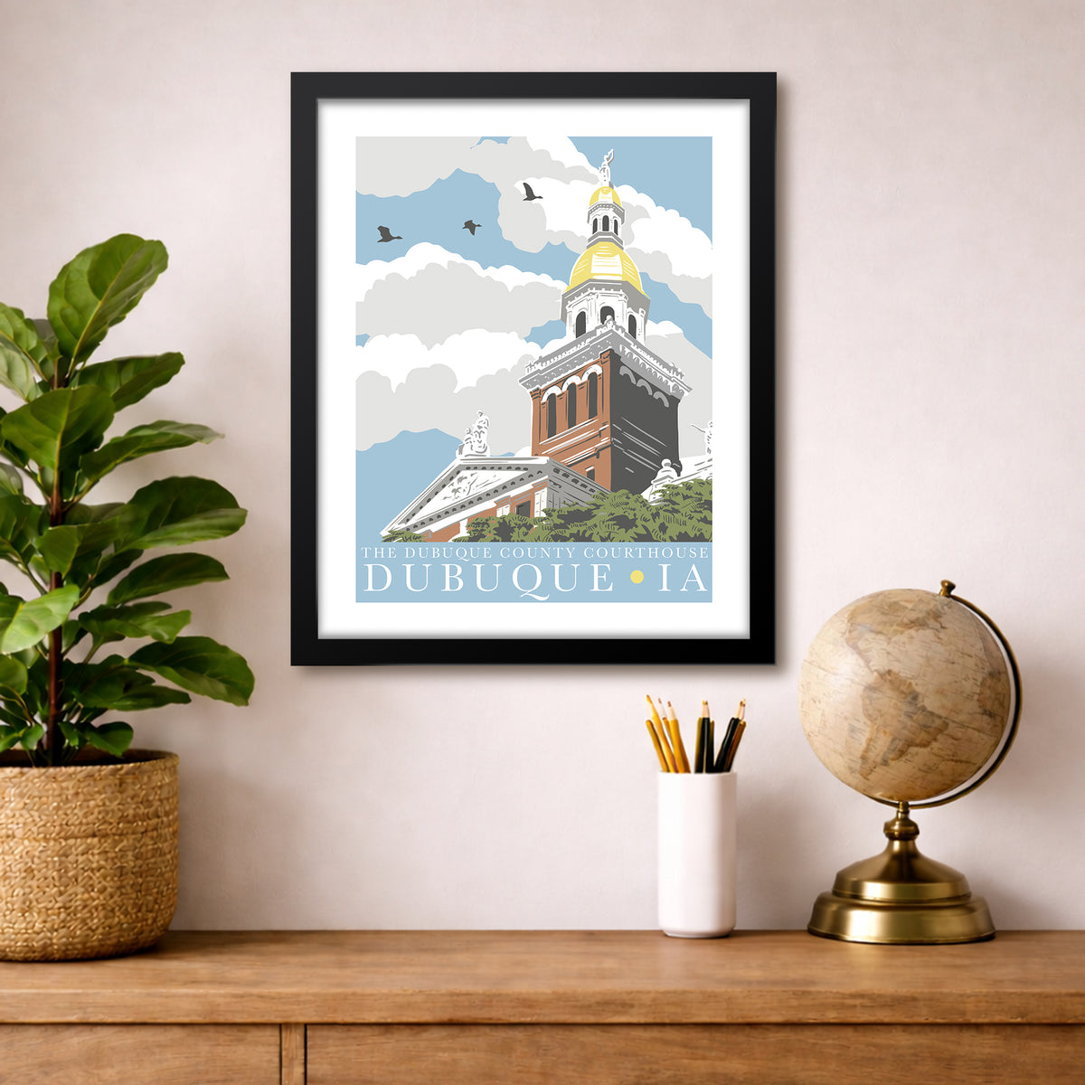 Dubuque Courthouse Print