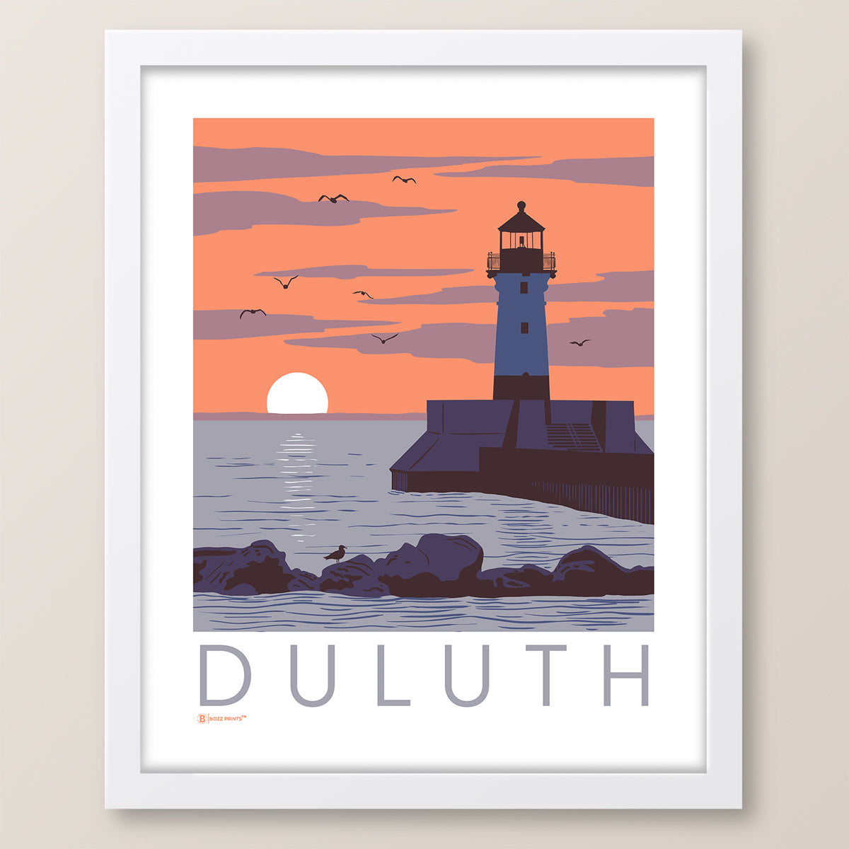 Duluth Harbor Print