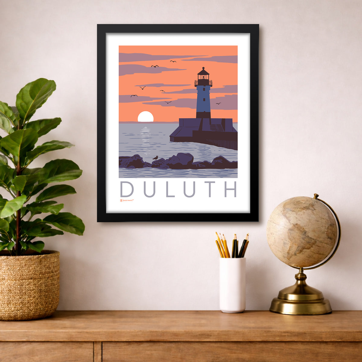 Duluth Harbor Print