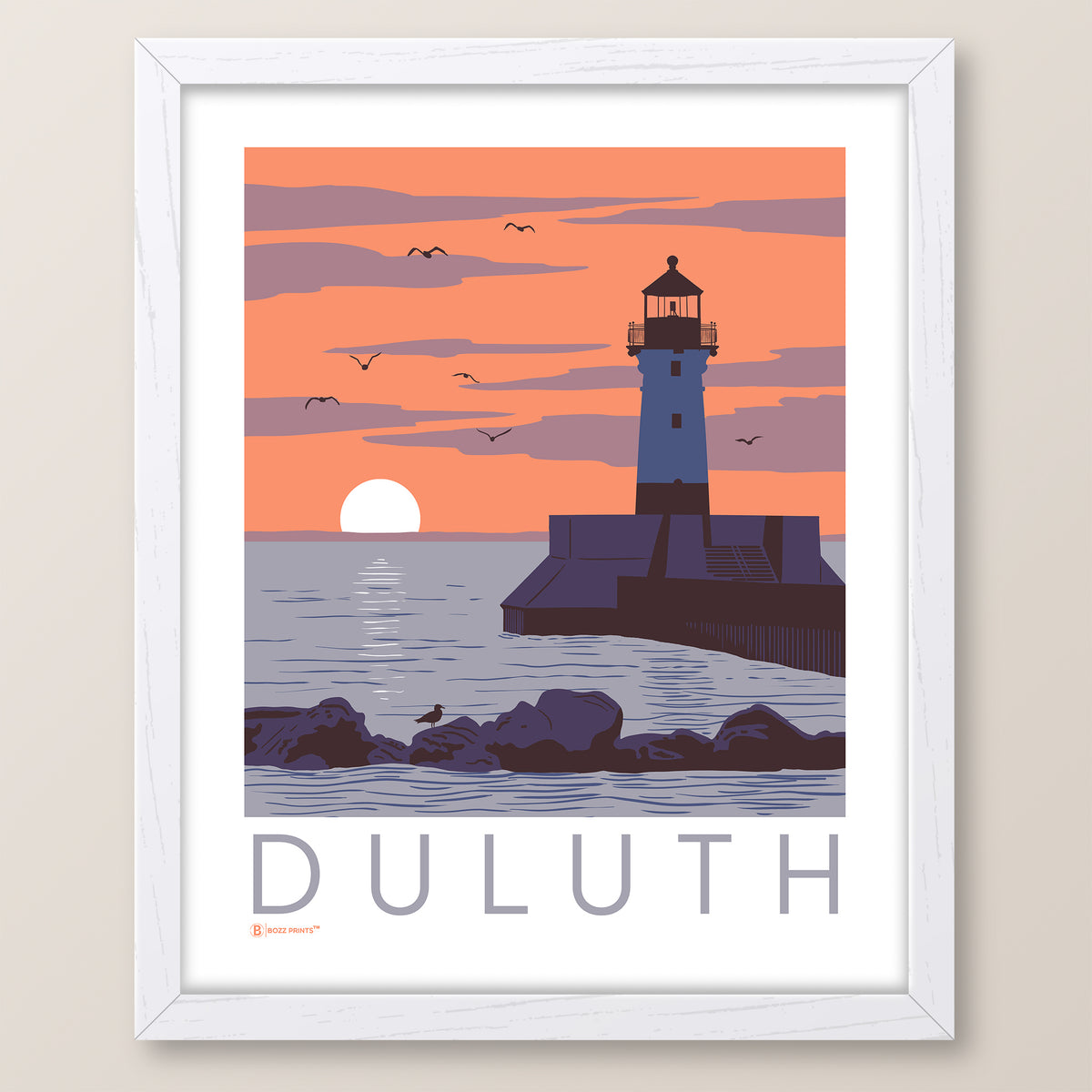 Duluth Harbor Print