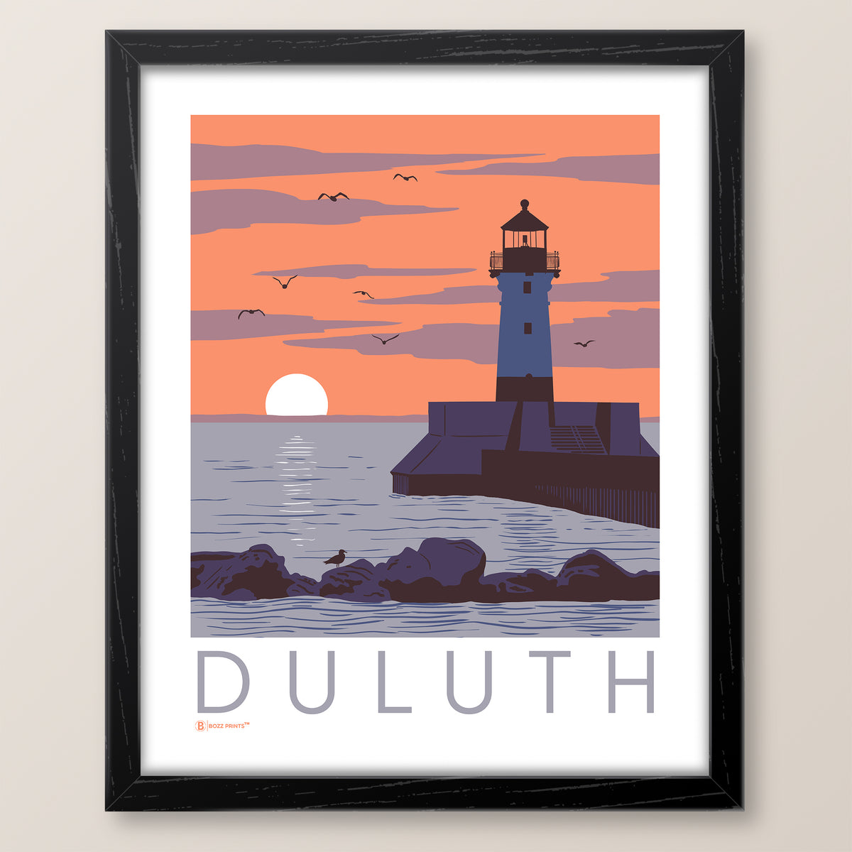 Duluth Harbor Print