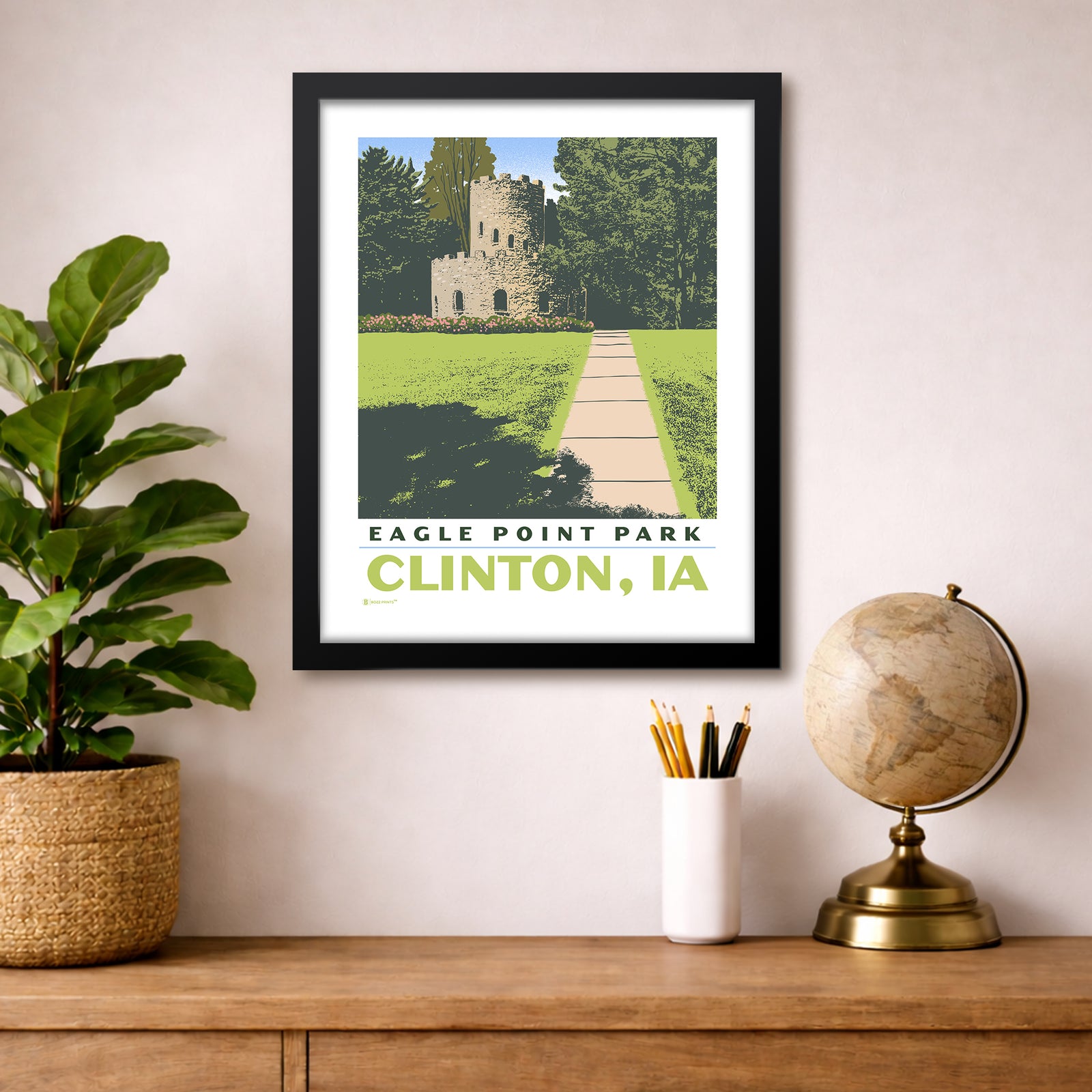 Clinton Eagle Point Park Print