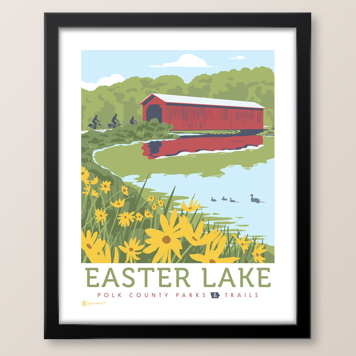 Easter Lake - Des Moines Print