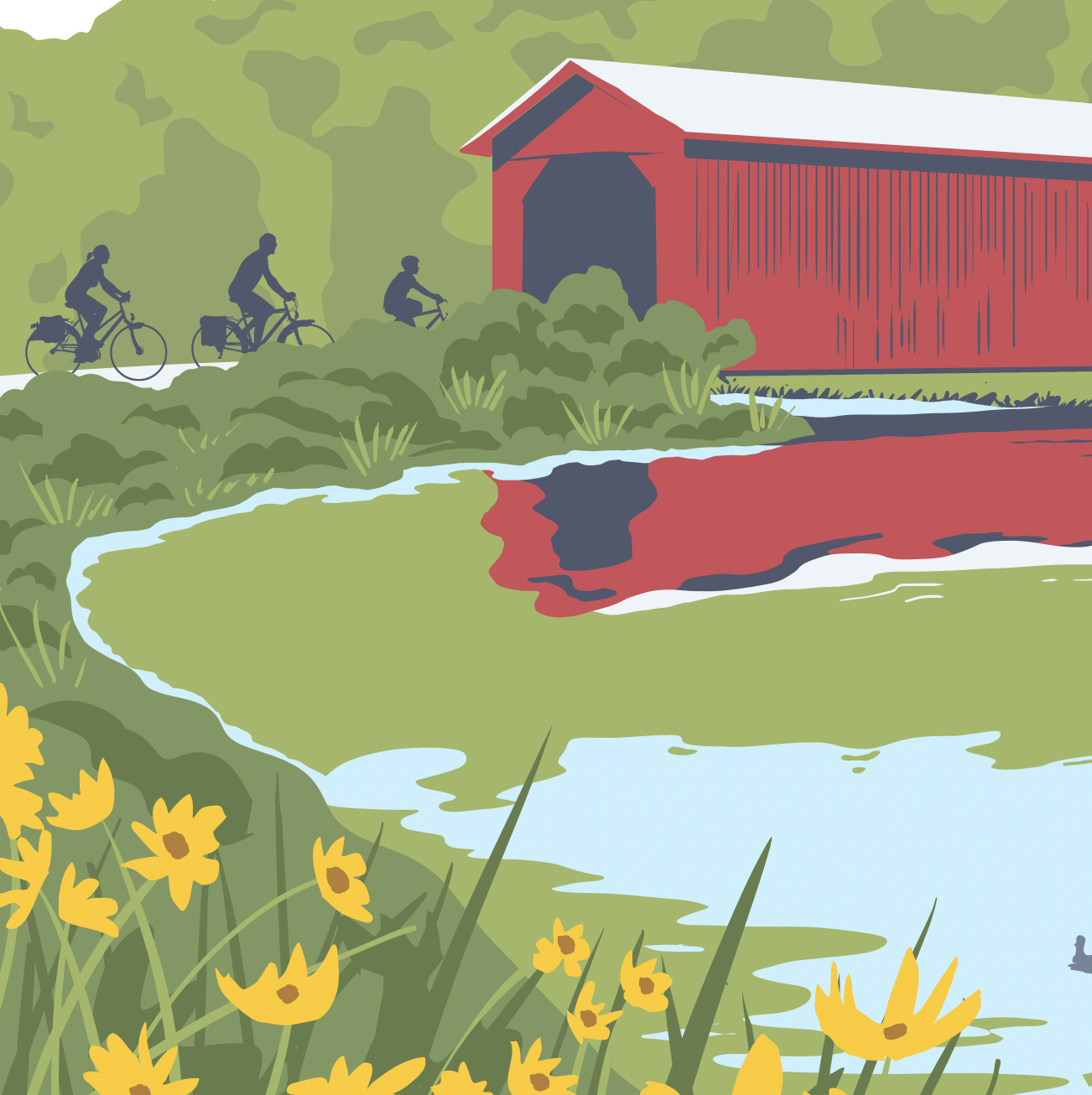 Easter Lake - Des Moines Print