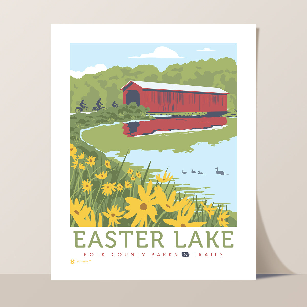 Easter Lake - Des Moines Print