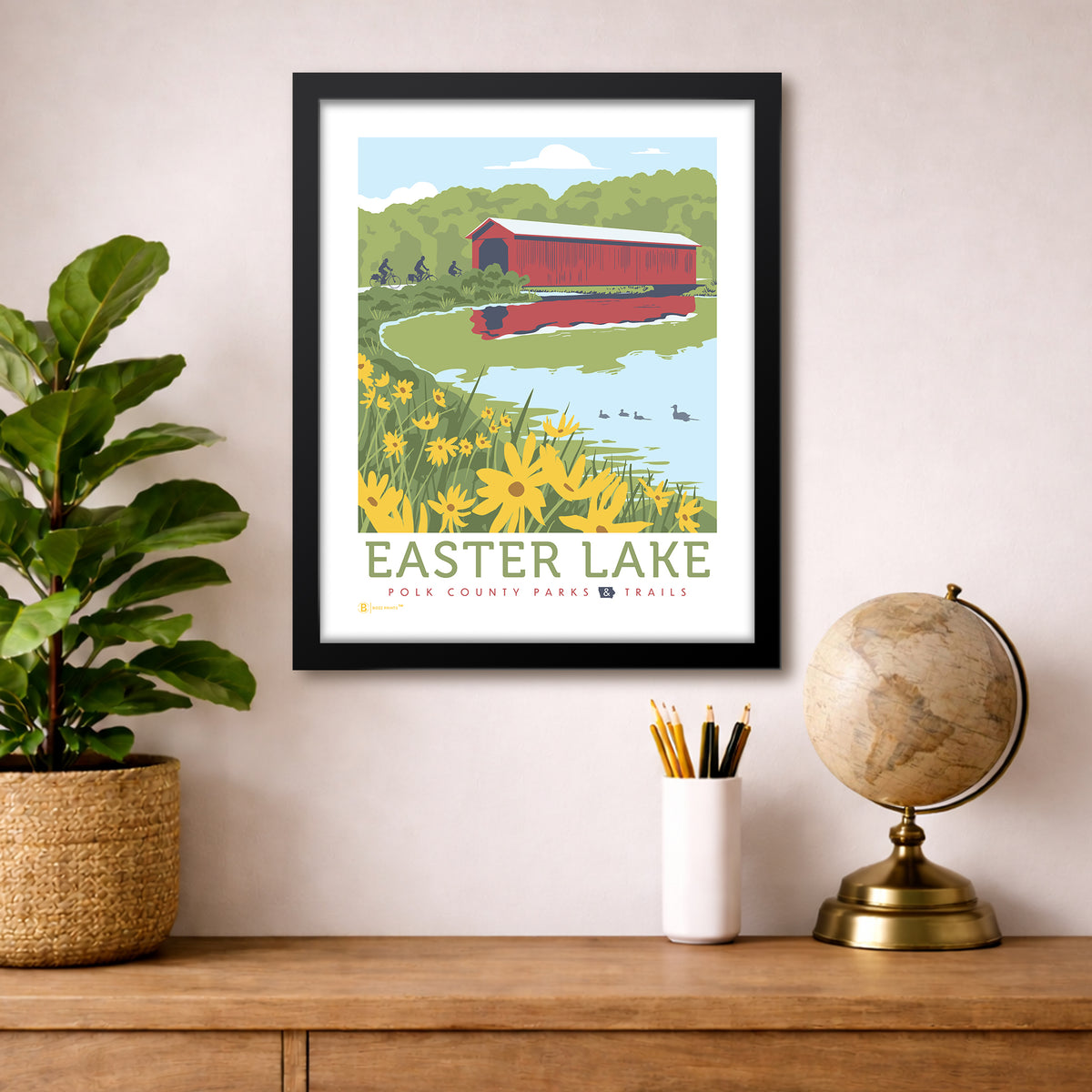 Easter Lake - Des Moines Print