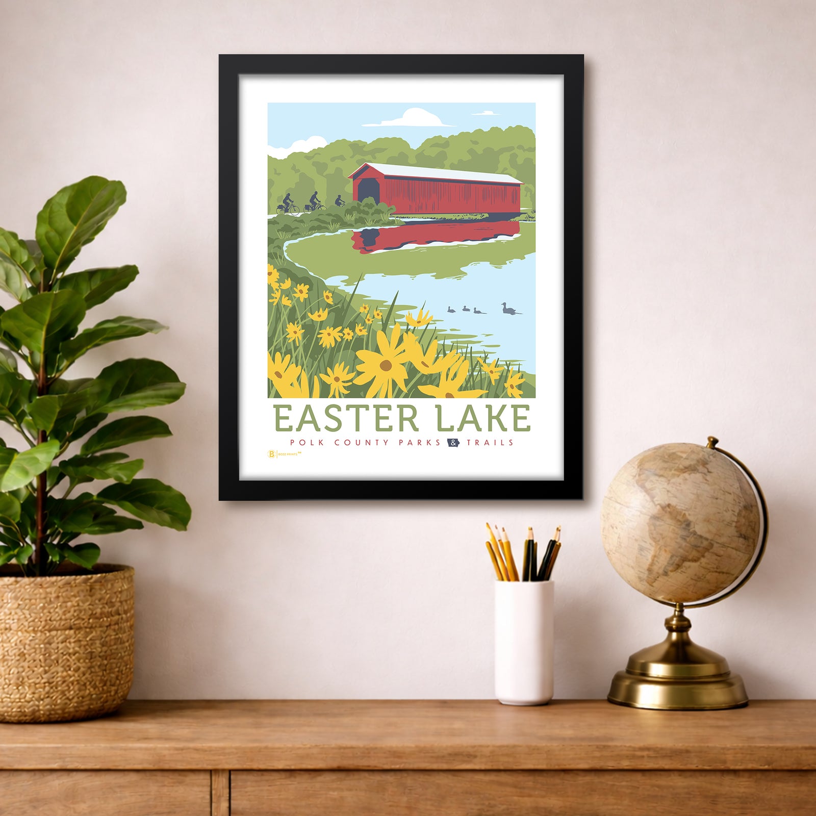 Easter Lake - Des Moines Print