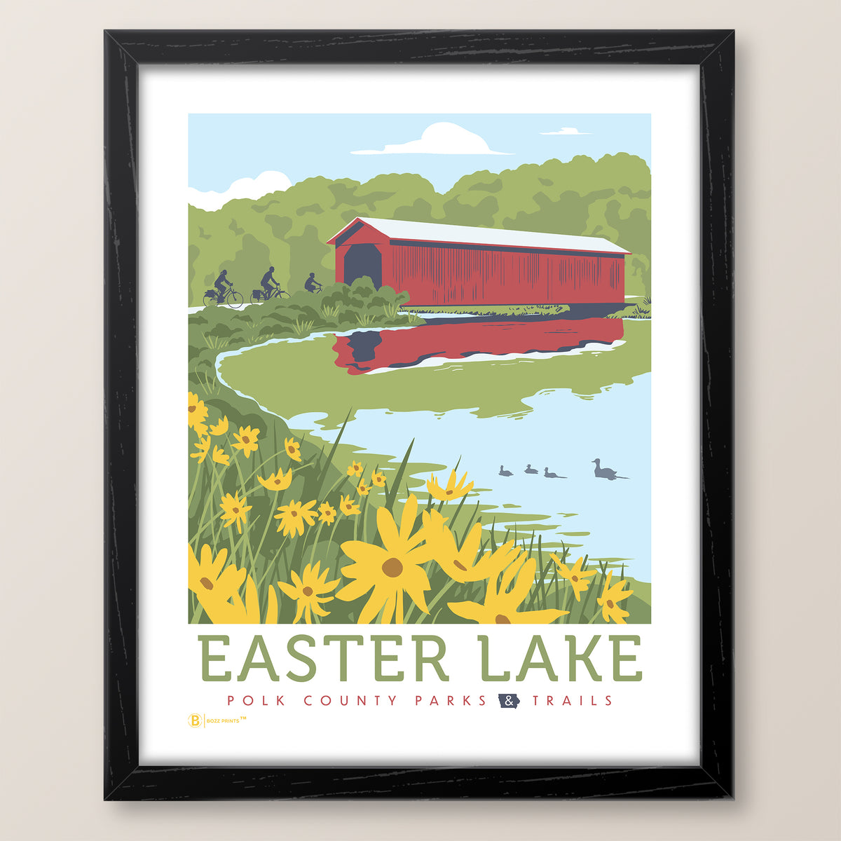 Easter Lake - Des Moines Print
