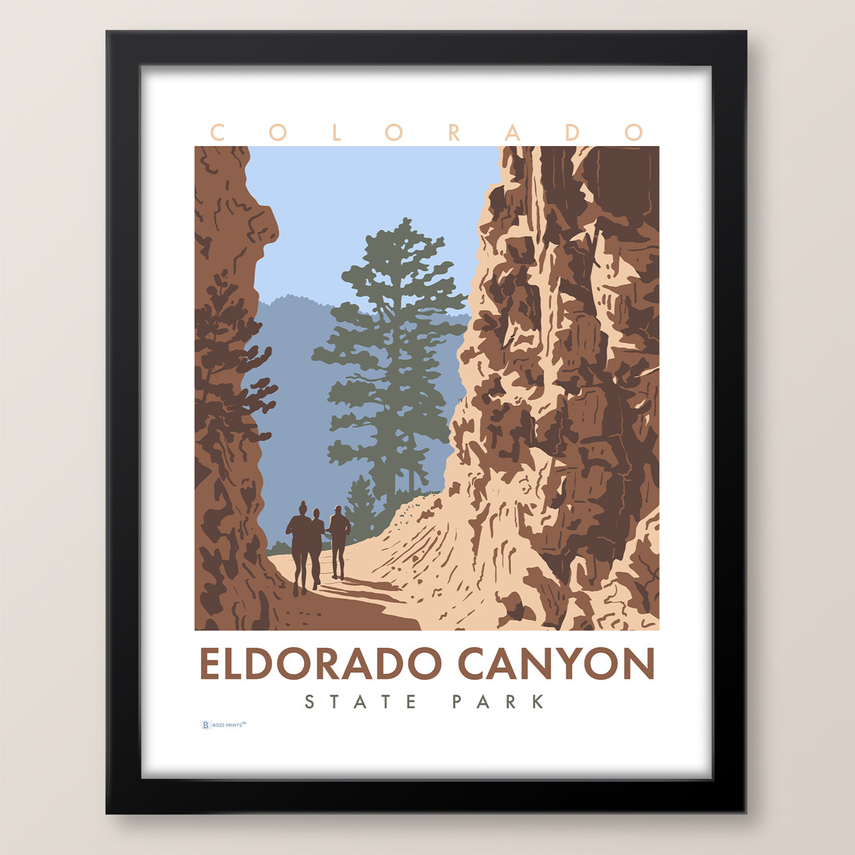 Eldorado Canyon - Colorado State Park Print