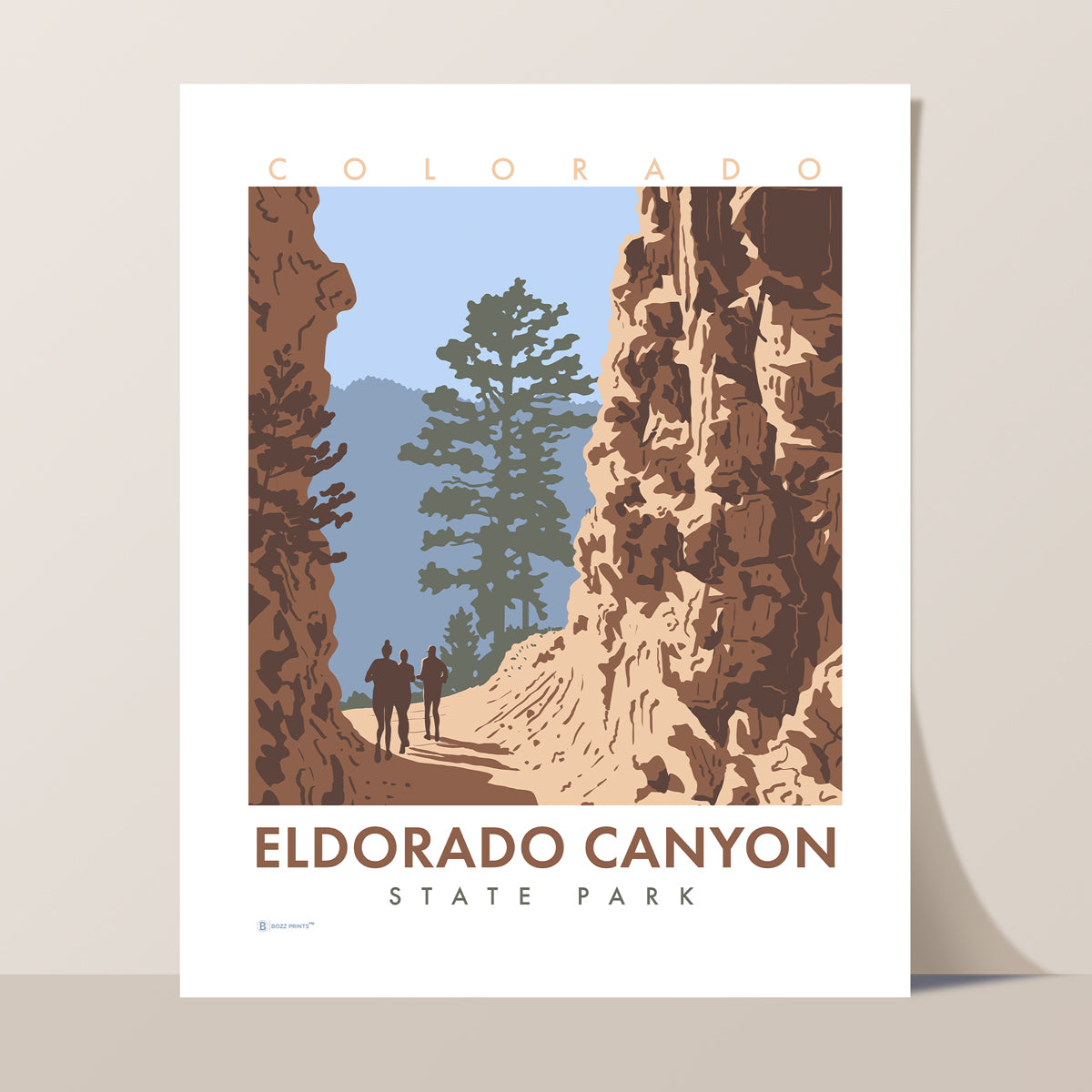 Eldorado Canyon - Colorado State Park Print