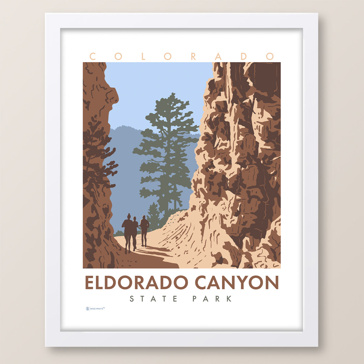 Eldorado Canyon - Colorado State Park Print