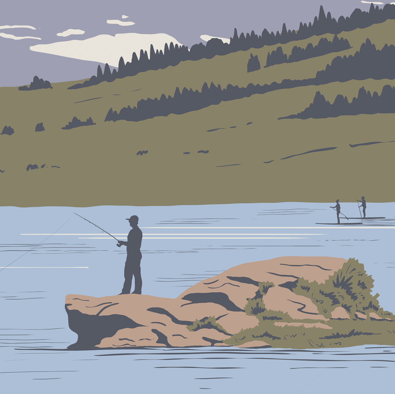 Eleven Mile - Colorado State Park Print