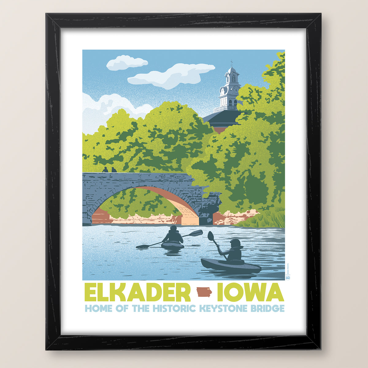 Elkader Keystone Bridge Print