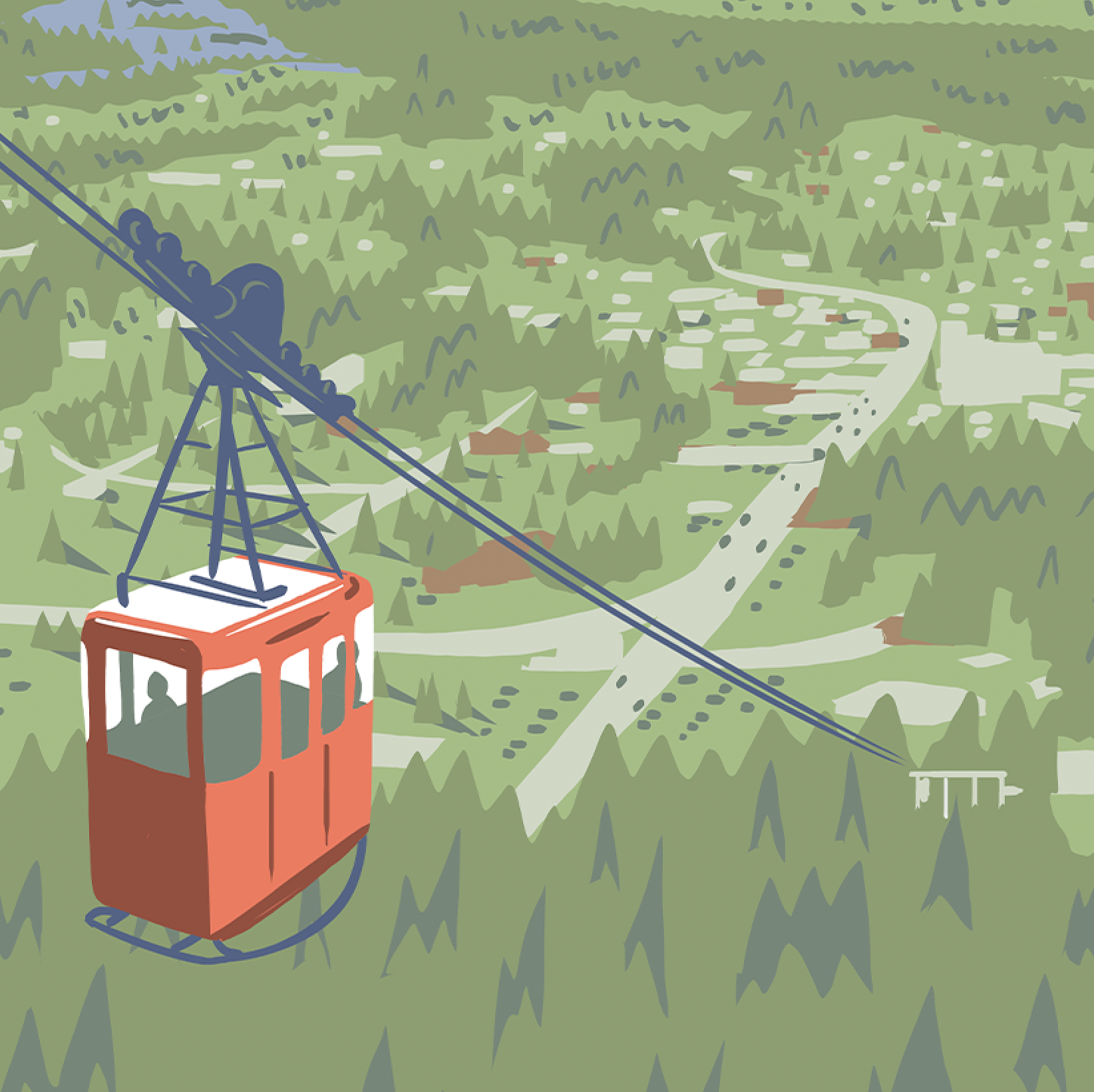 Estes Park - Colorado Print
