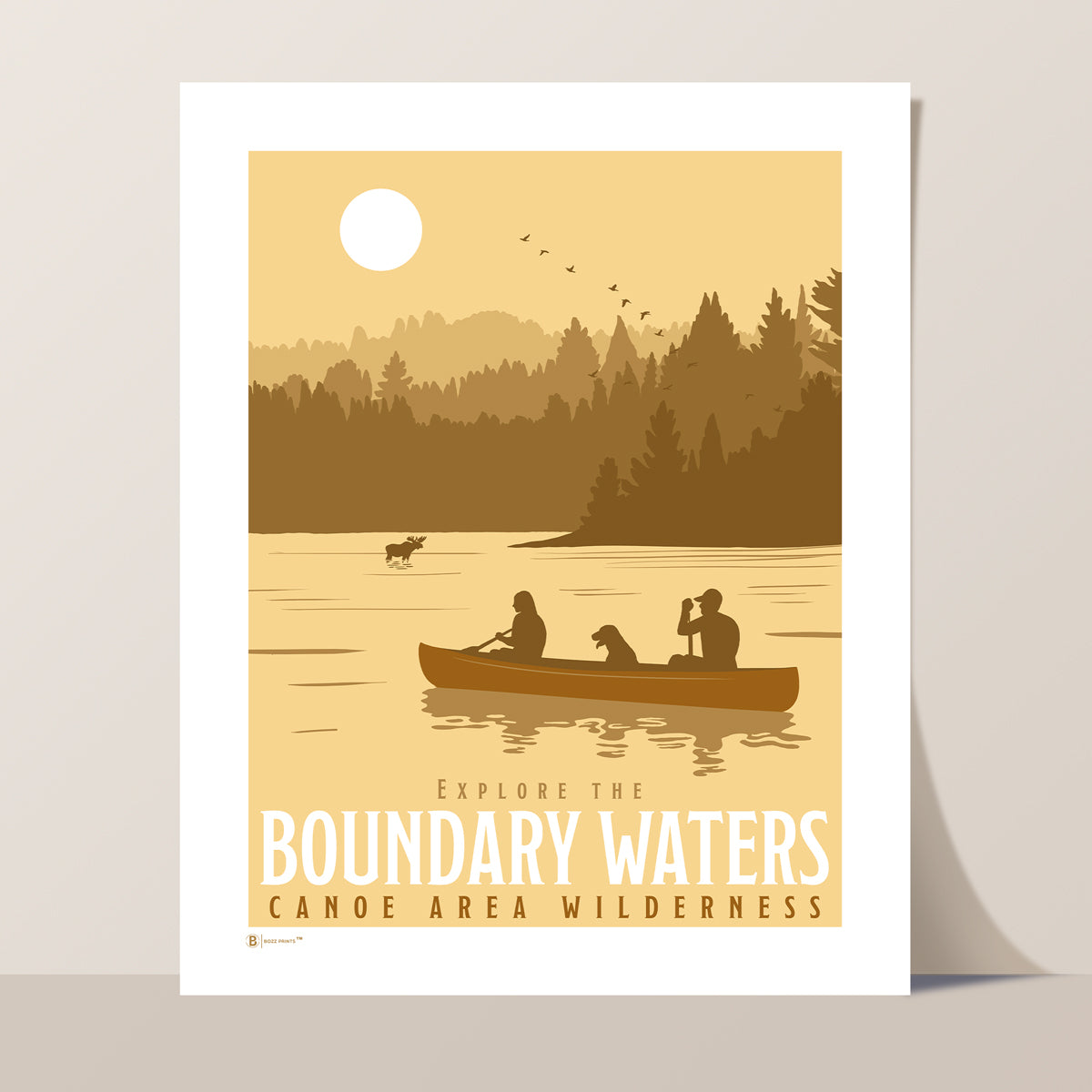 Explore the Boundary Waters Print