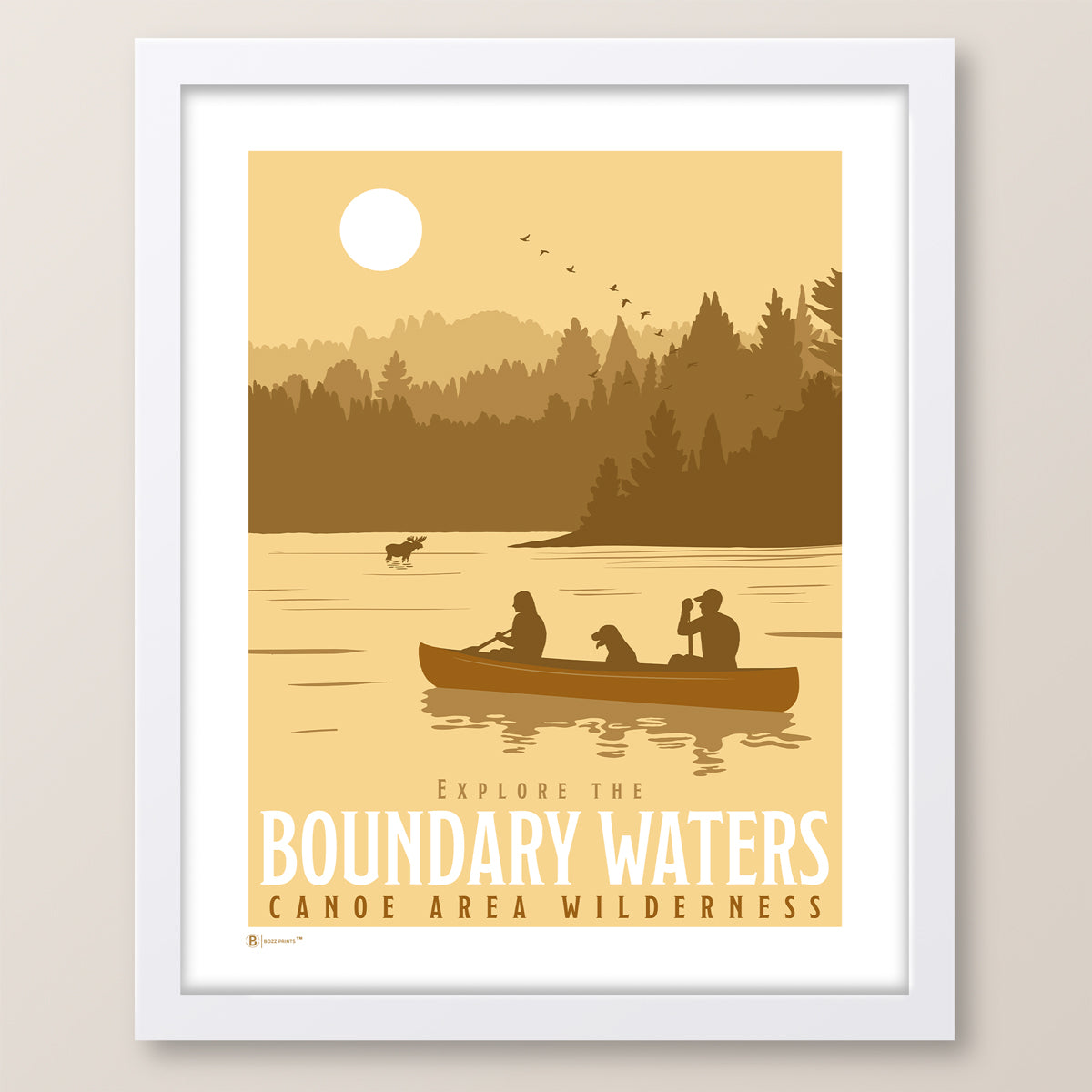 Explore the Boundary Waters Print