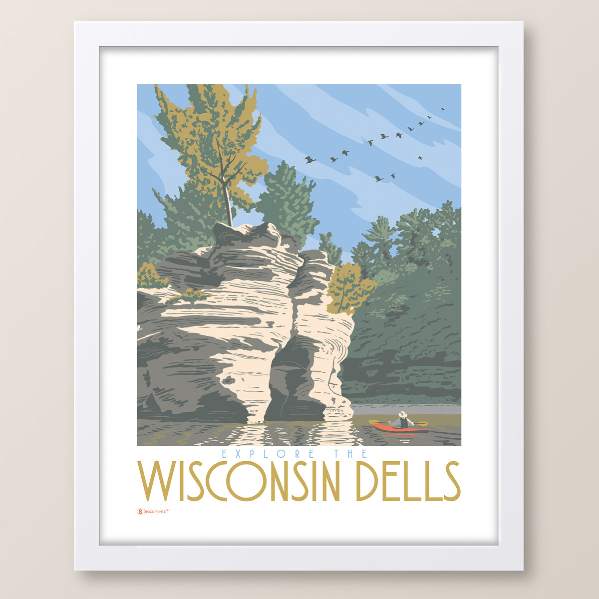 Explore Wisconsin Dells Print