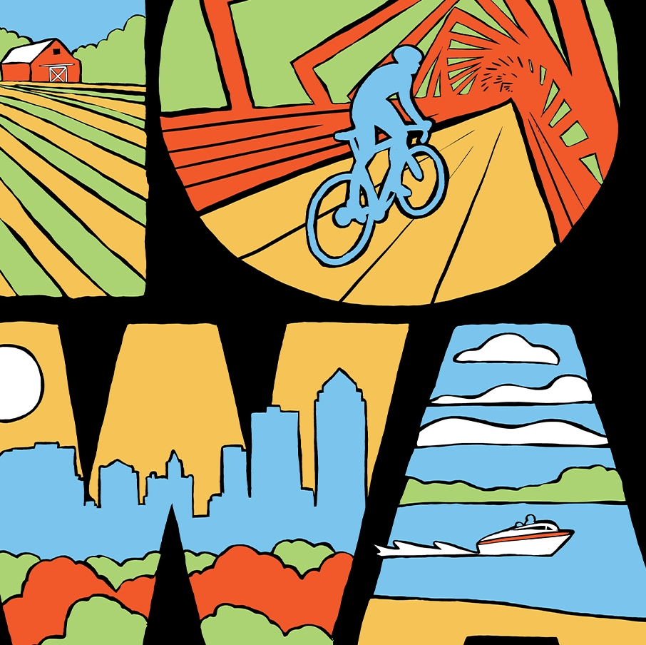 Explore Iowa Print