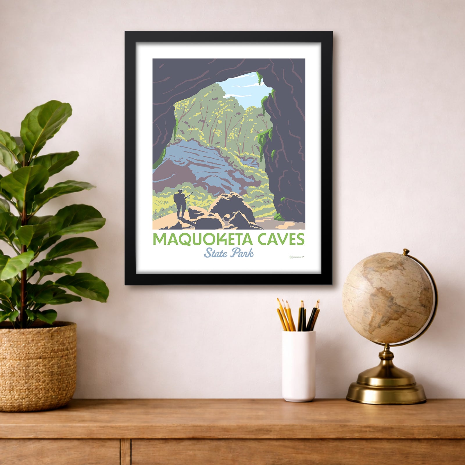 Explore Maquoketa Caves State Park Print