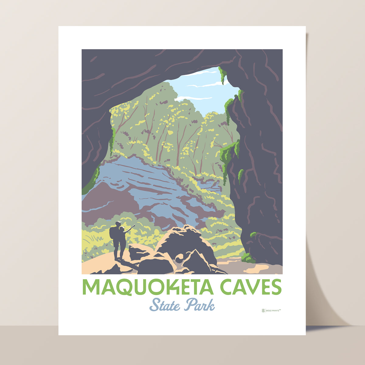 Explore Maquoketa Caves State Park Print