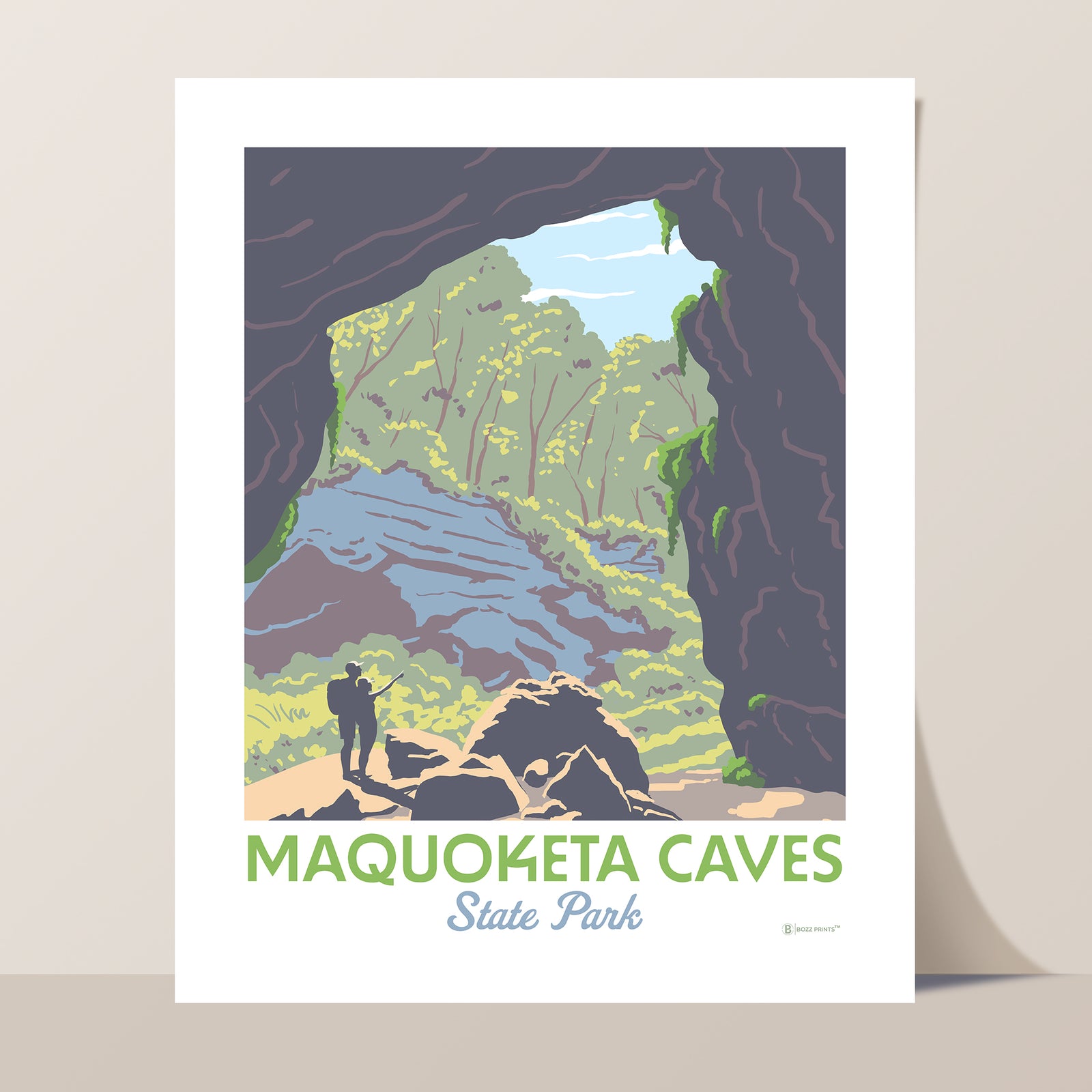 Explore Maquoketa Caves State Park Print