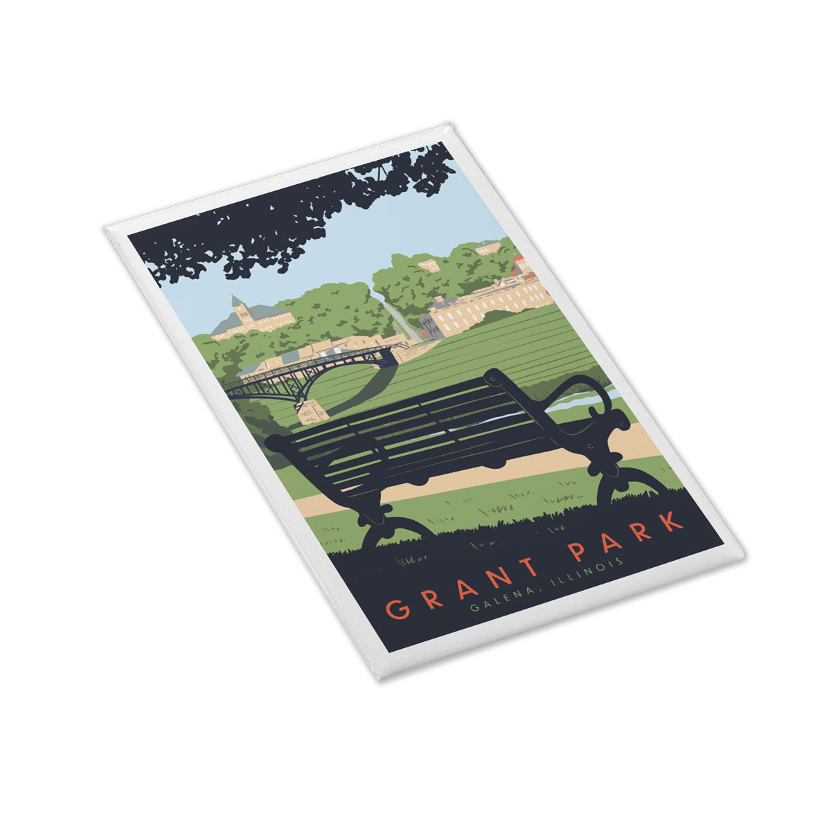 Galena Grant Park Sticker/Magnet