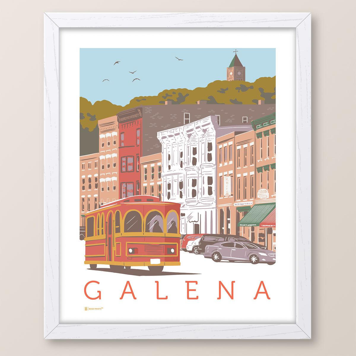 Galena Main Street Print