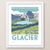 Glacier National Park Grinnell Lake Print
