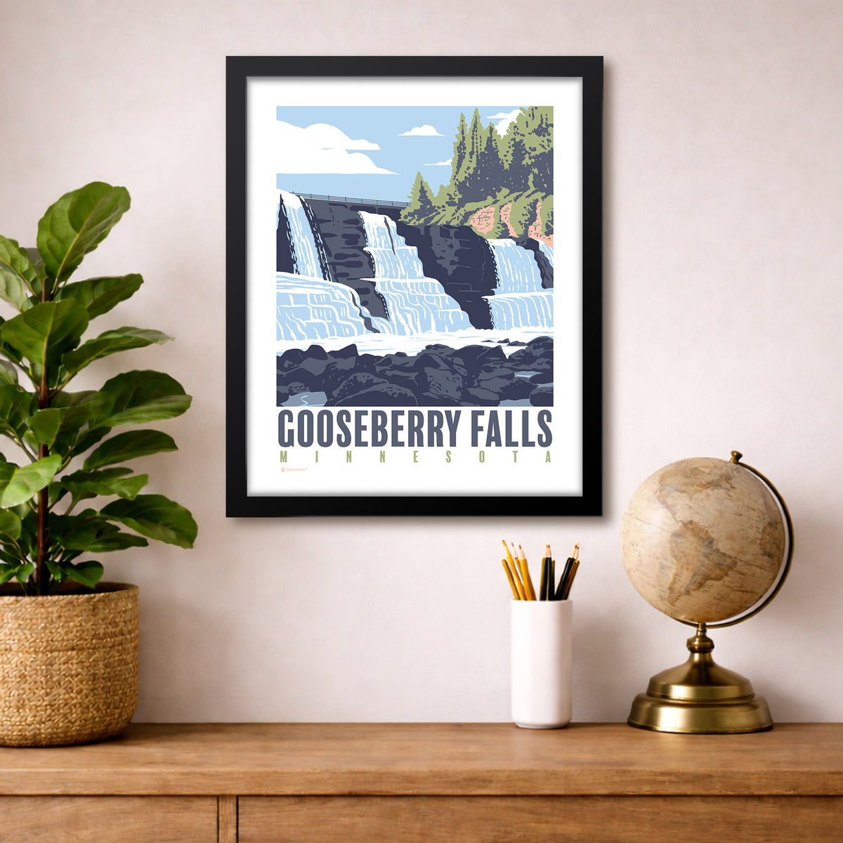 Gooseberry Falls - Minnesota Print