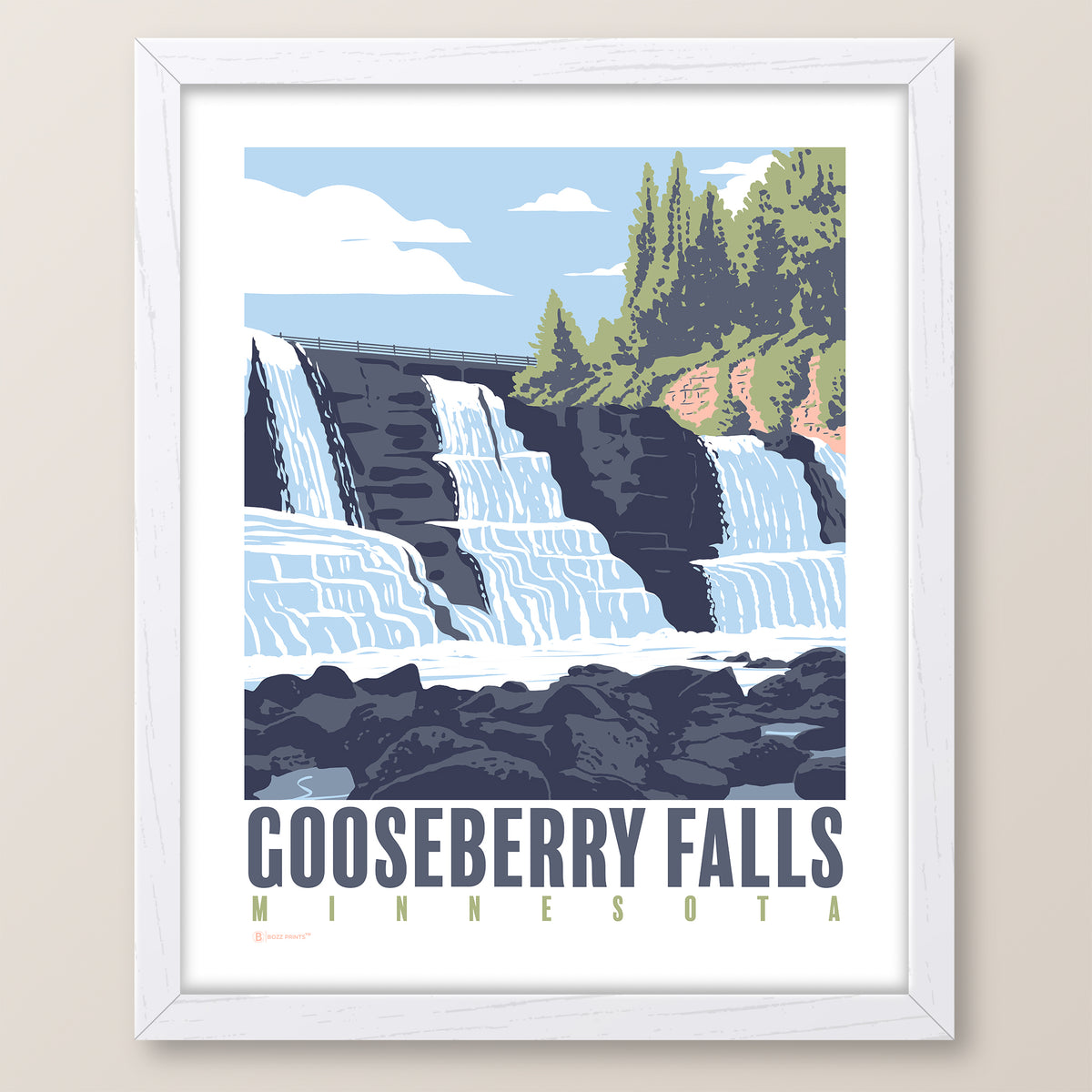 Gooseberry Falls - Minnesota Print
