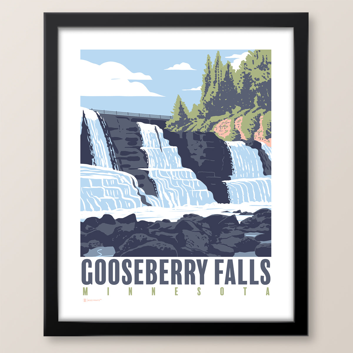 Gooseberry Falls - Minnesota Print