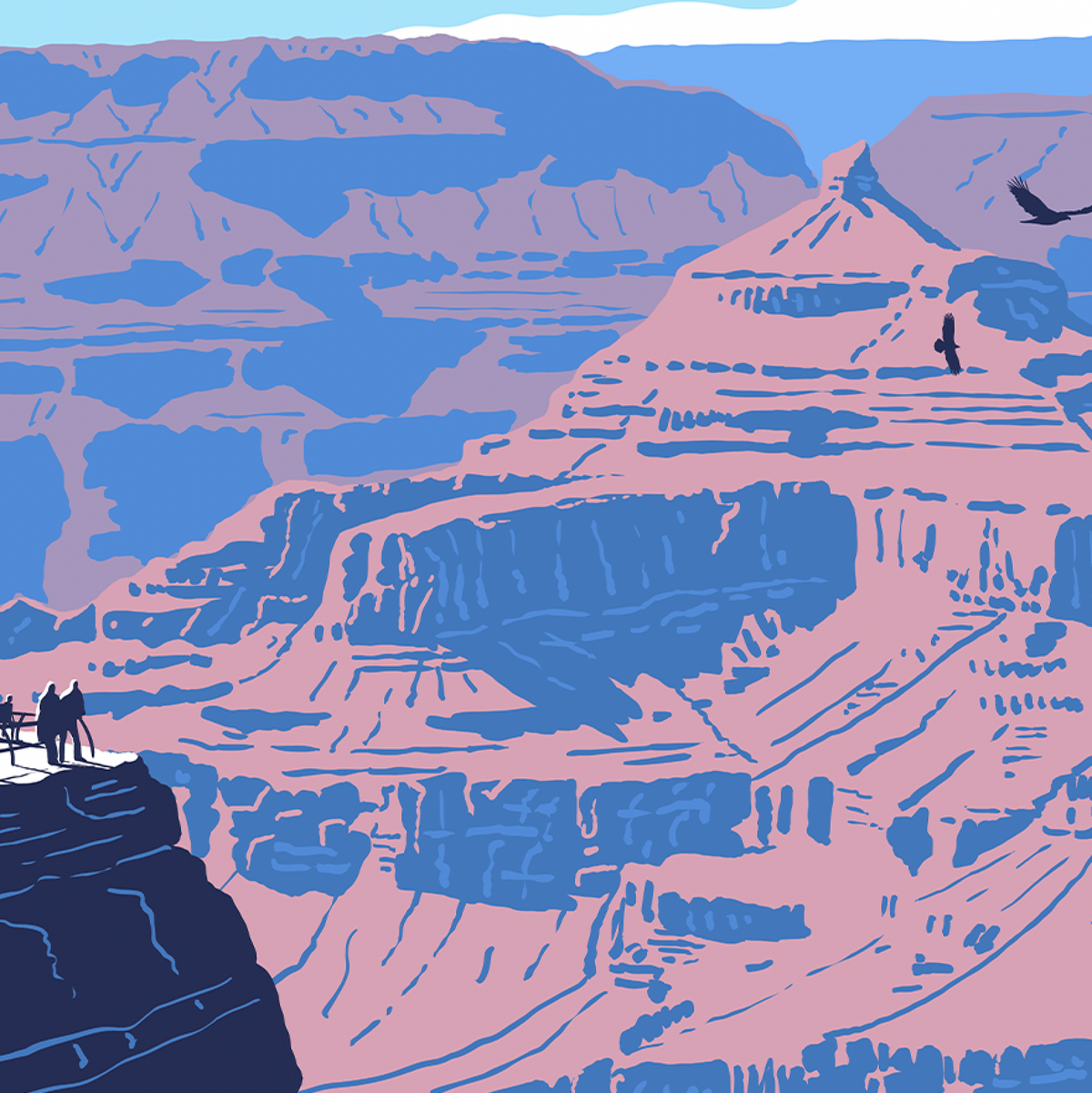 Grand Canyon National Park Mather Point Print