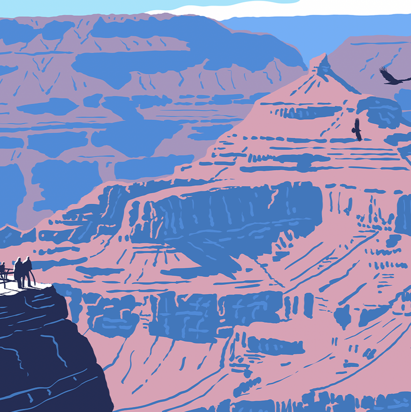 Grand Canyon National Park Mather Point Print