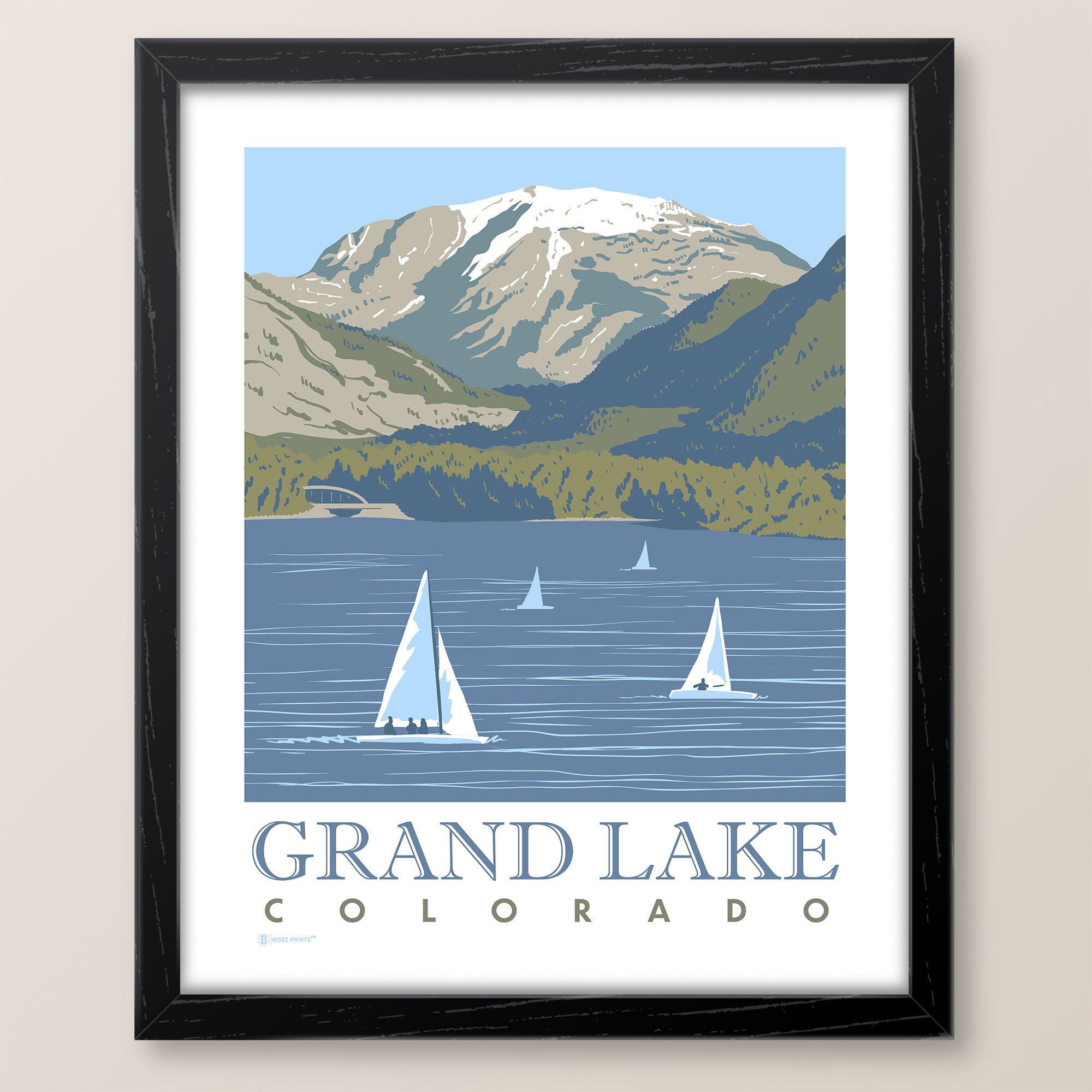 Grand Lake Colorado Art Print - Bozz Prints