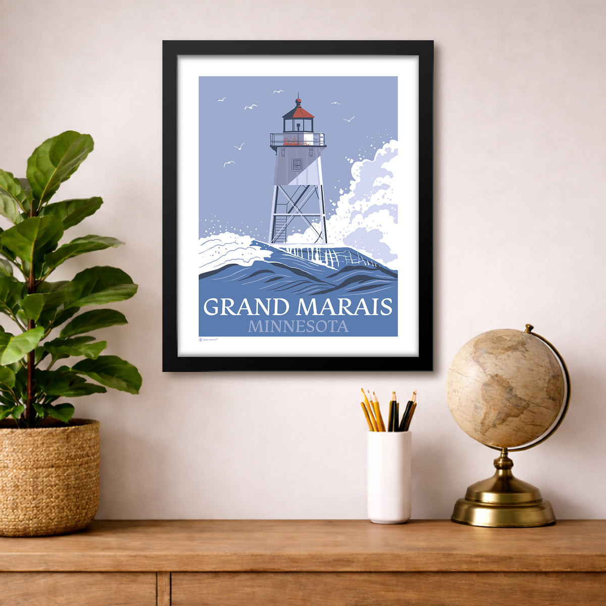 Grand Marais Lighthouse - Minnesota Print