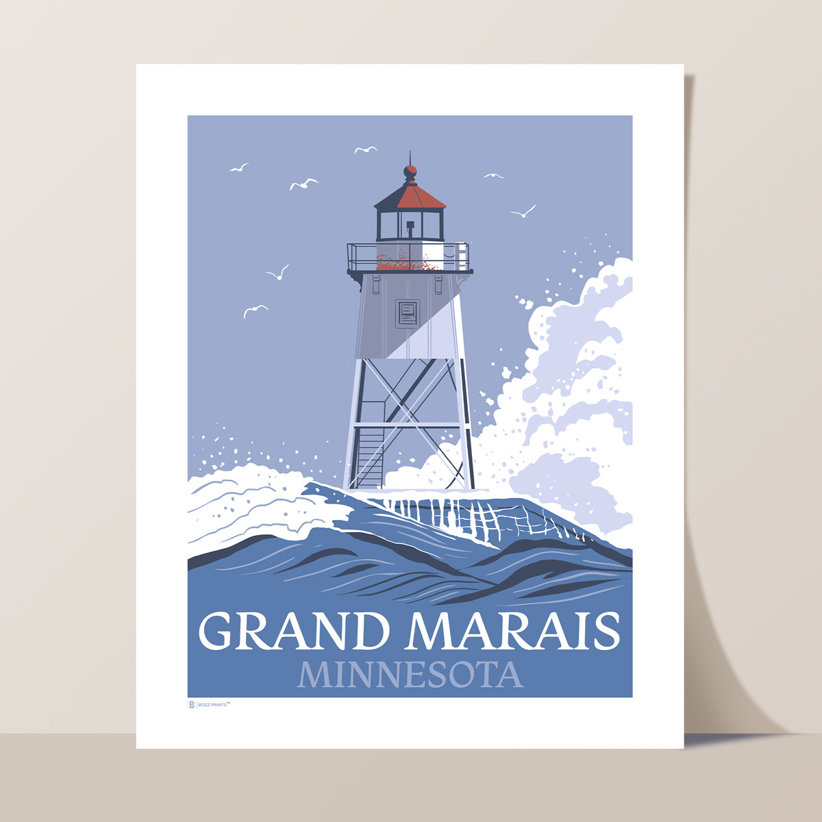 Grand Marais Lighthouse - Minnesota Print