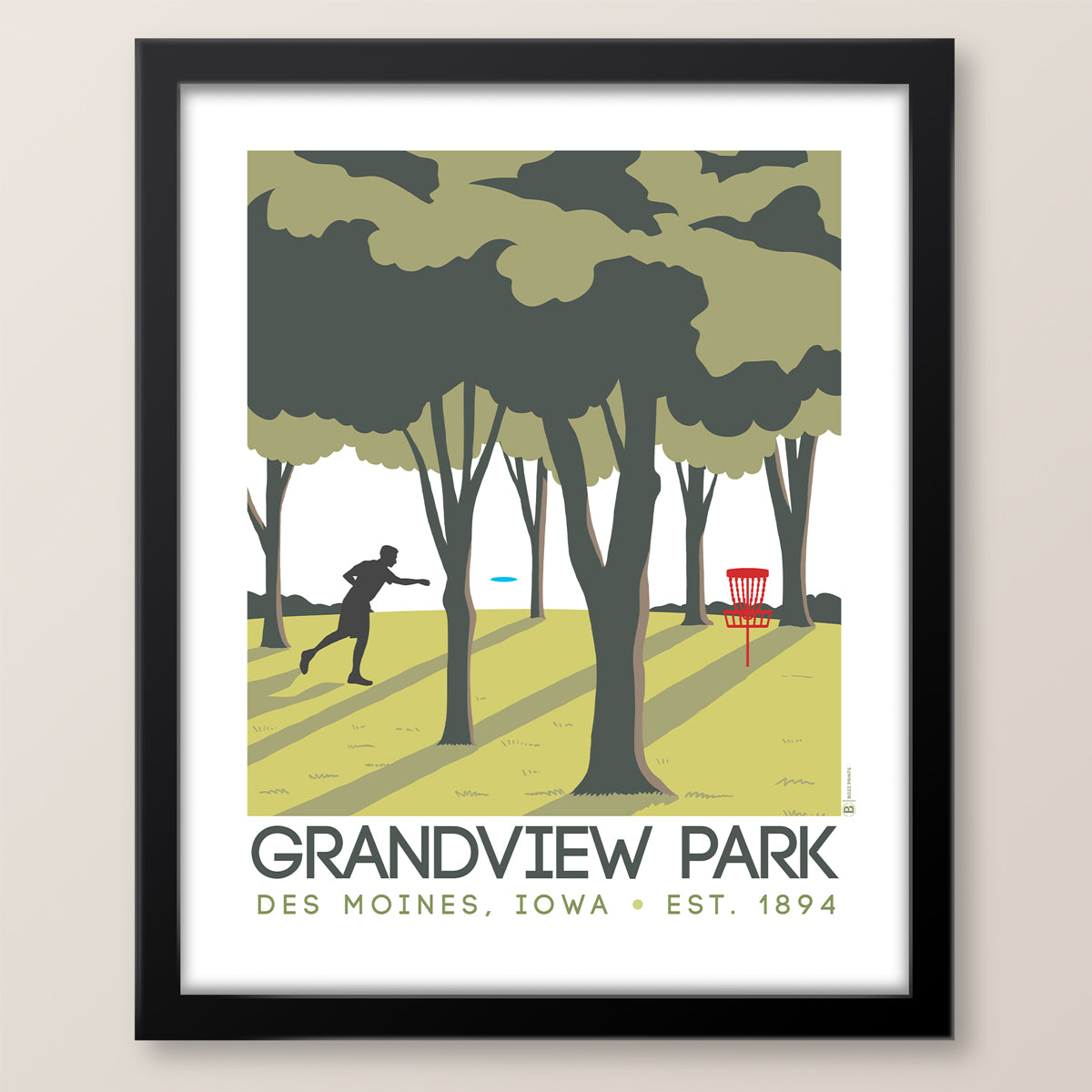 Grandview Park - Des Moines Park Print