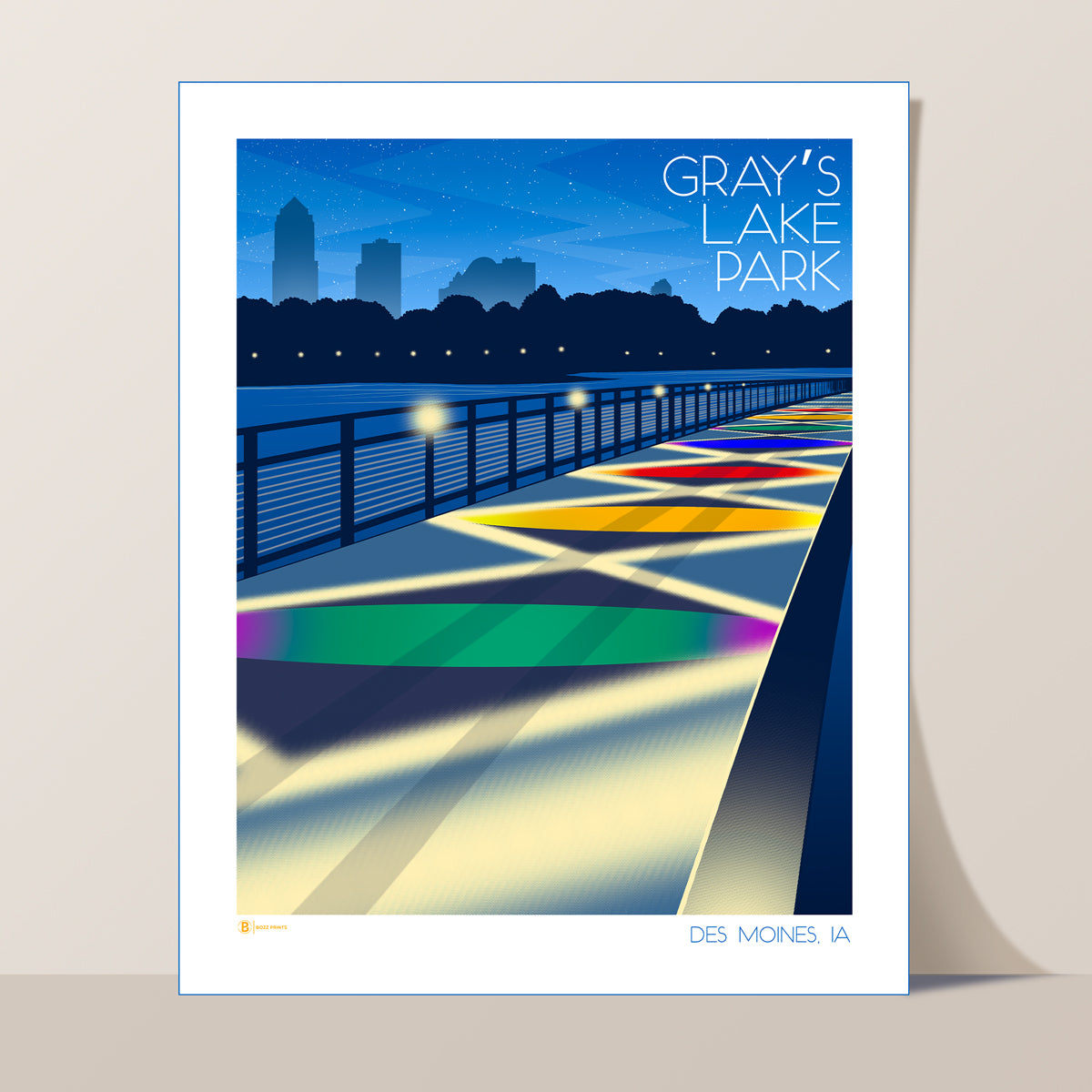 Gray's Lake Park - Des Moines Print
