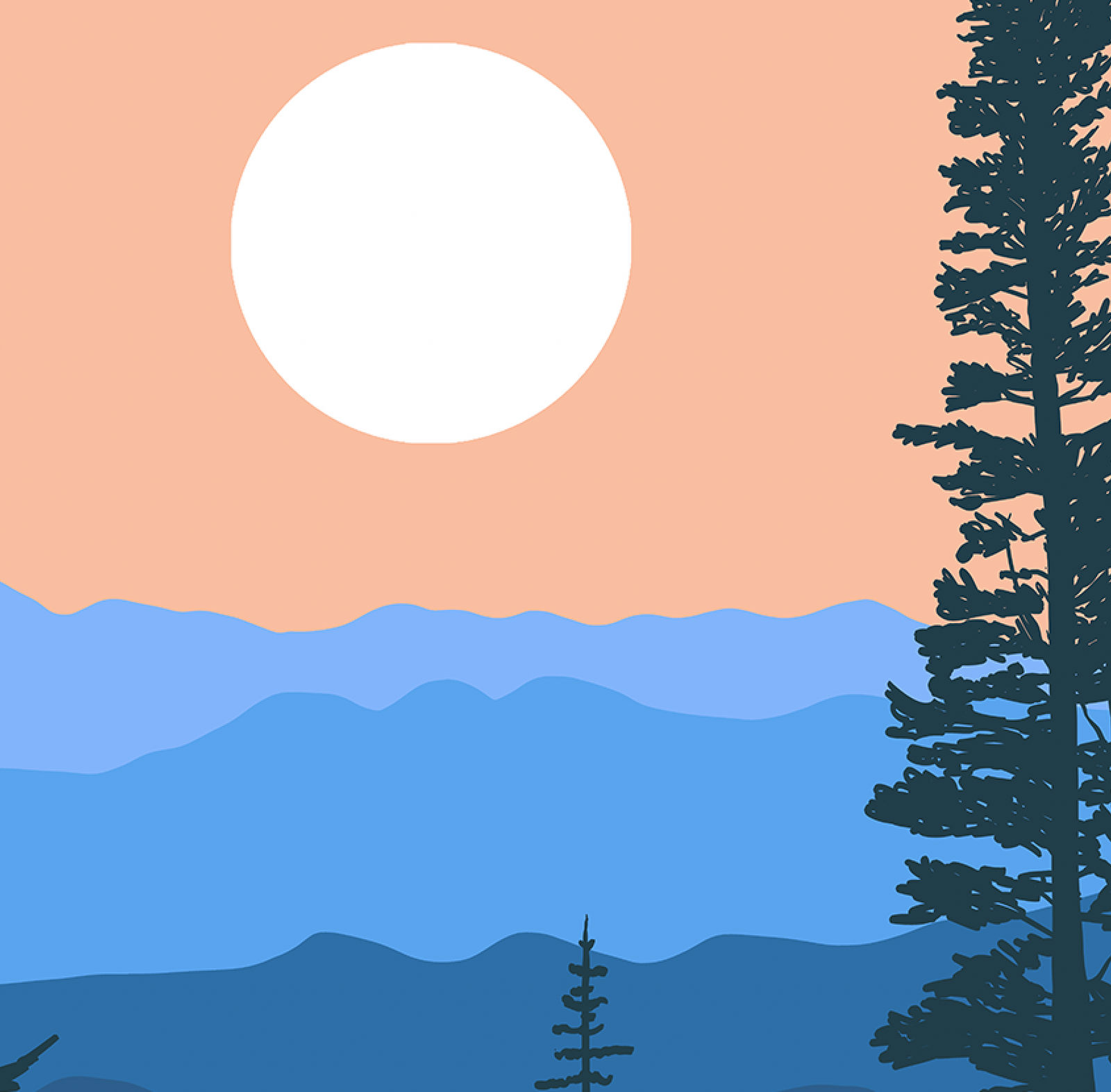 Great Smoky Mountains National Park Newfound Gap Print