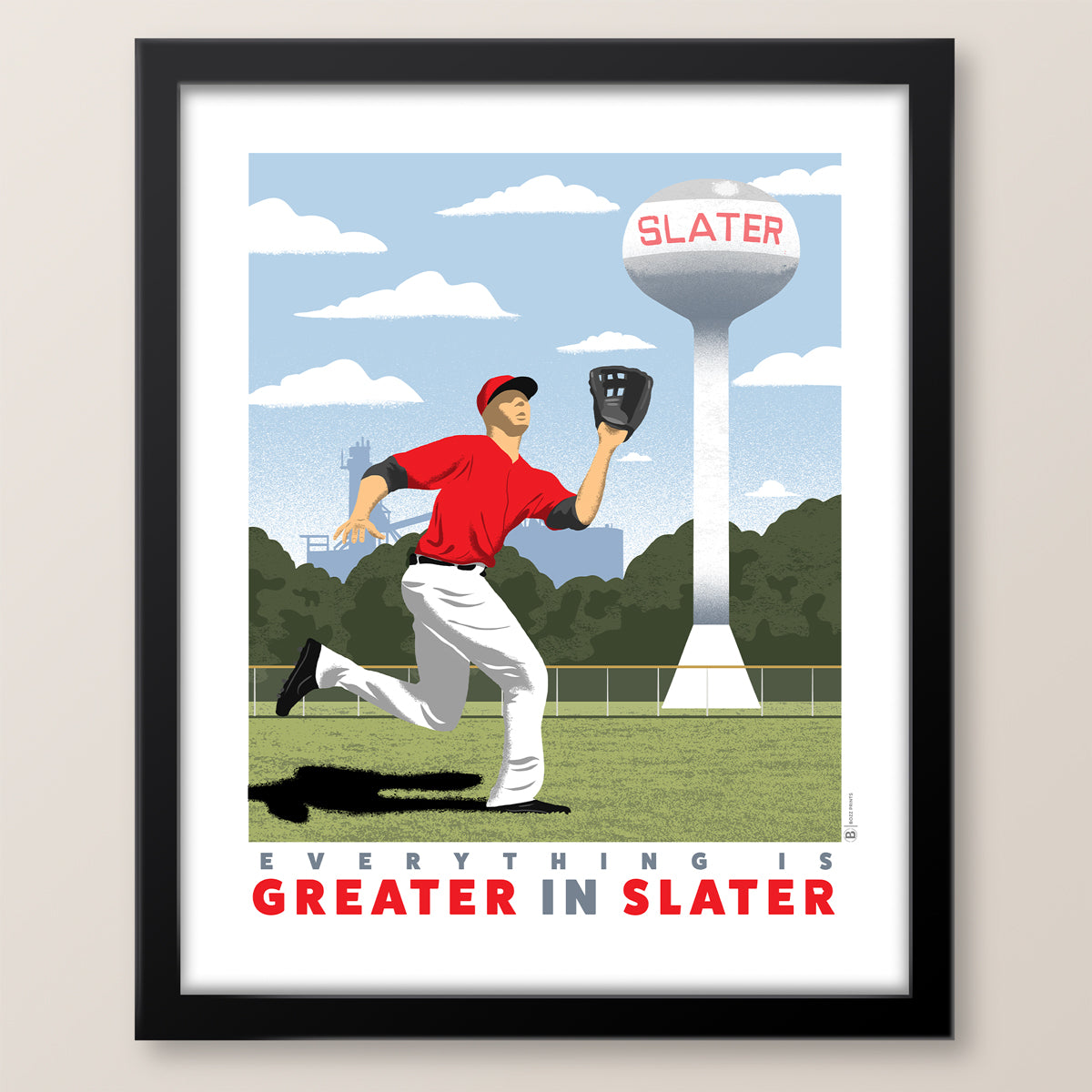 Everything is Greater in Slater Print