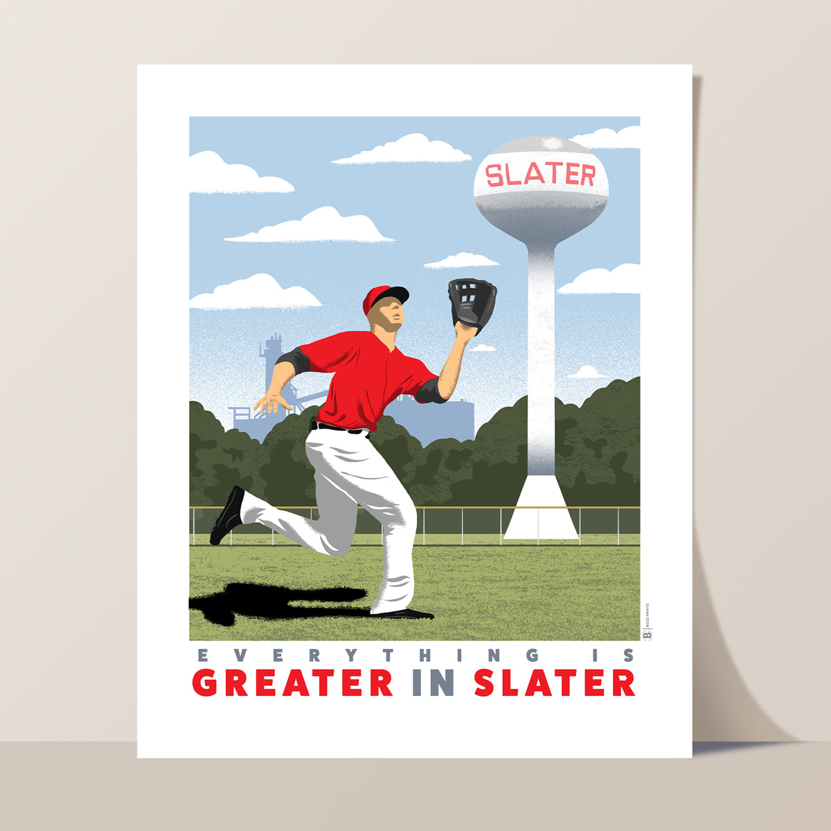 Everything is Greater in Slater Print