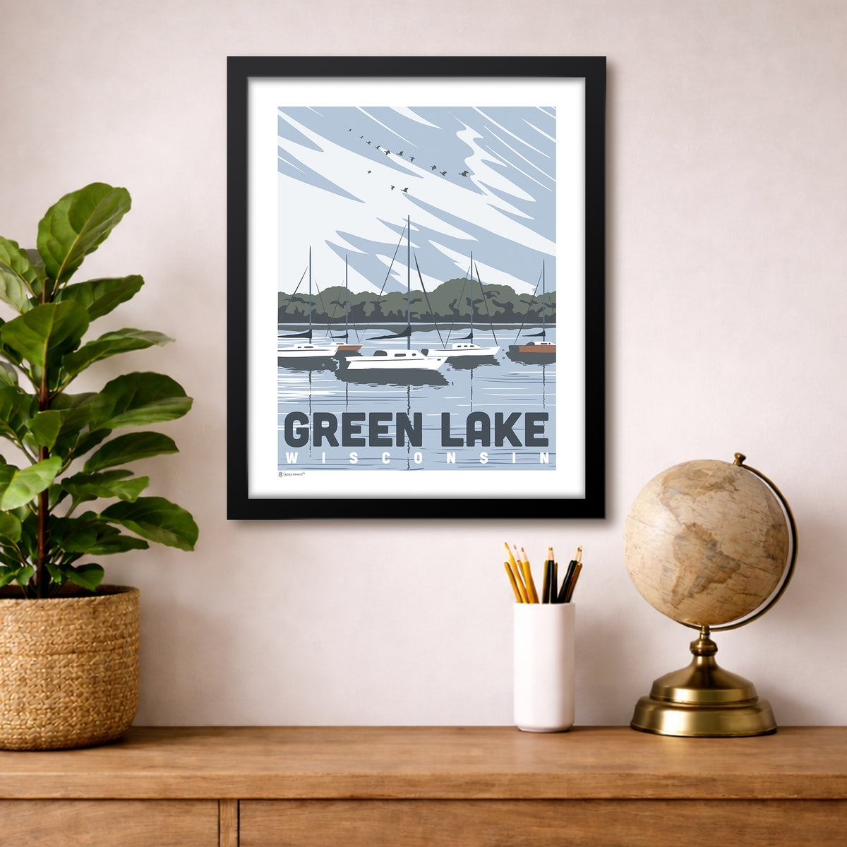 Green Lake Wisconsin Print